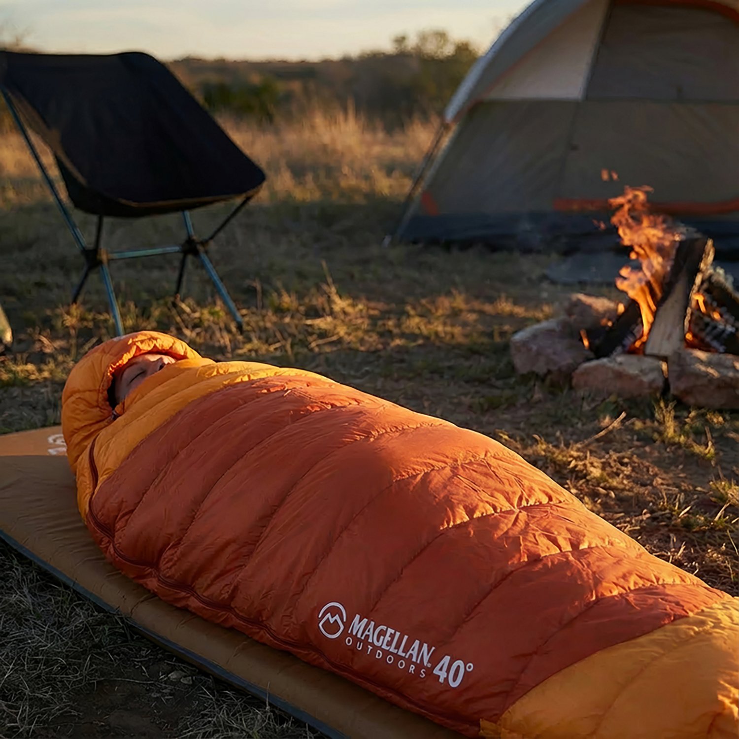 Magellan Outdoors Pro 40°F Mummy Sleeping Bag - view number 6