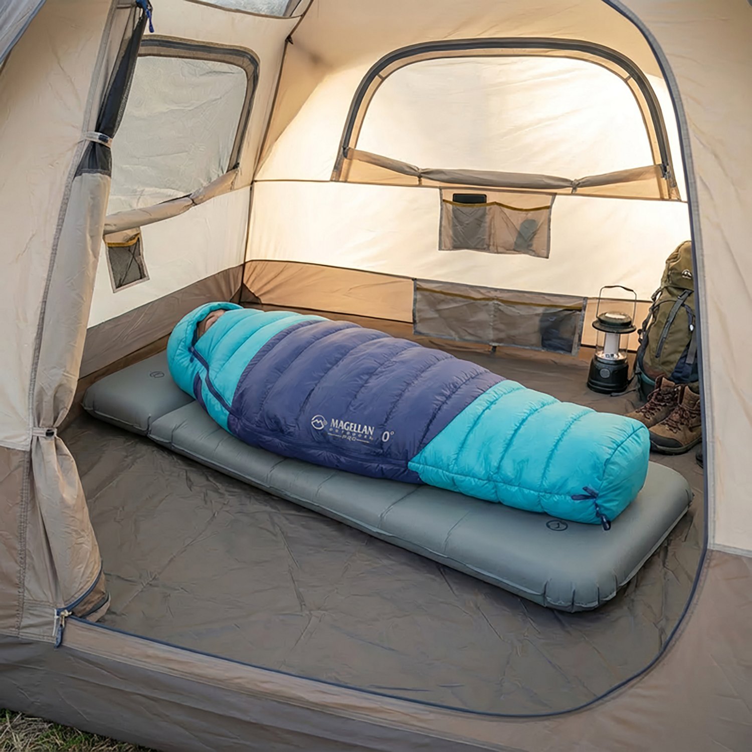 Magellan Outdoors Pro 0°F Mummy Sleeping Bag - view number 5