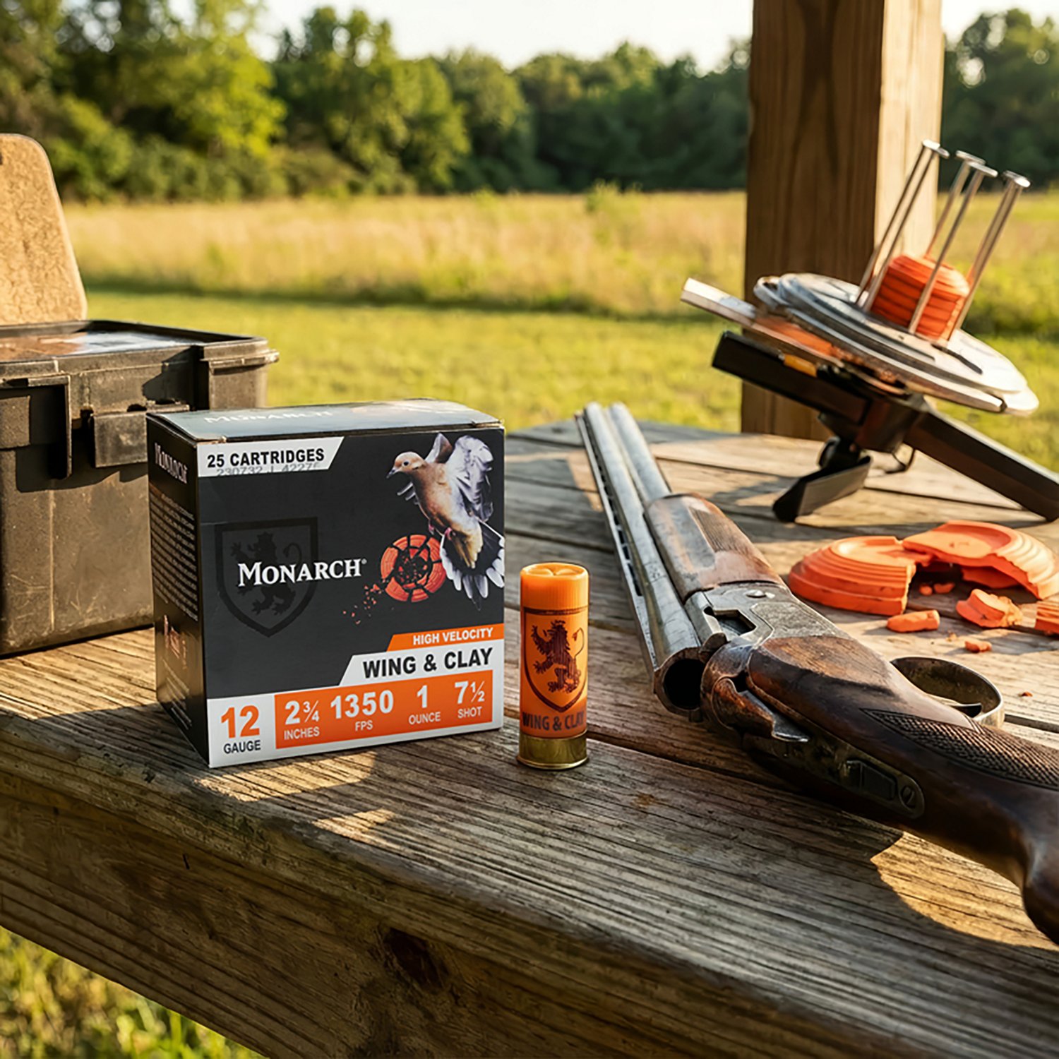 Monarch Wing & Clay 12 Gauge 1 oz Shotshells - 25 Rounds - view number 5