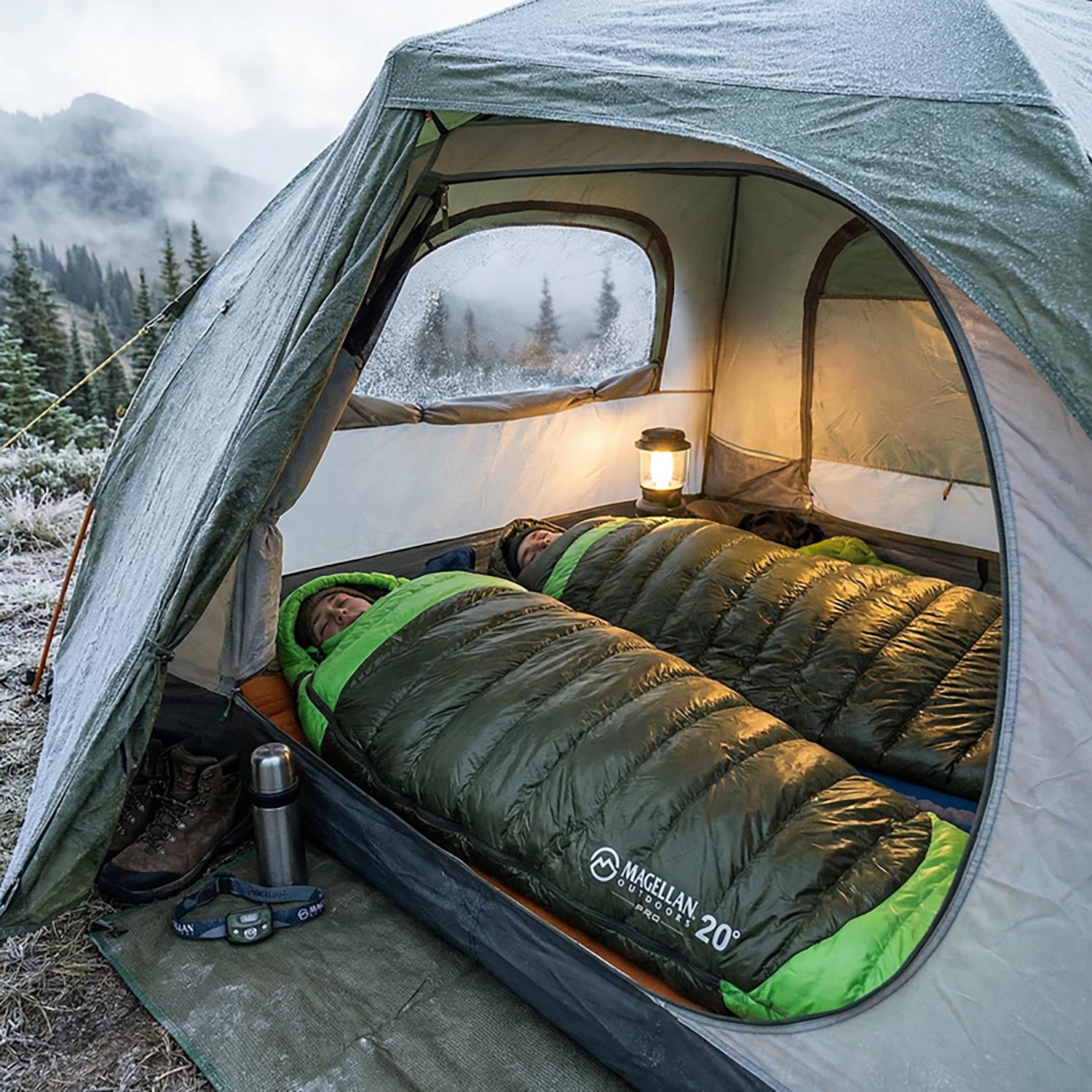 Magellan Outdoors Pro 20°F Mummy Sleeping Bag - view number 5