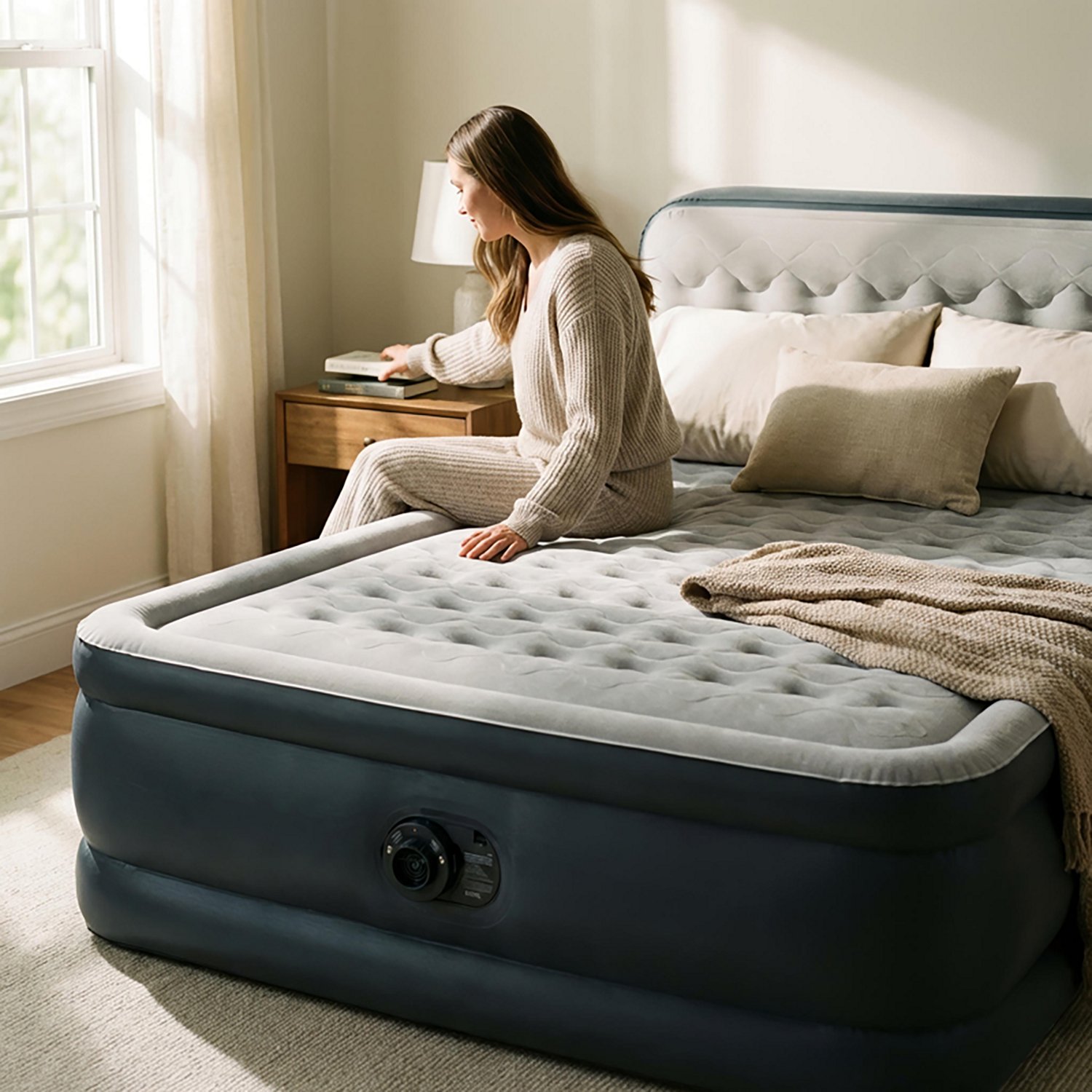 INTEX Dura-Beam Headboard Queen Airbed                                                                                           - view number 6