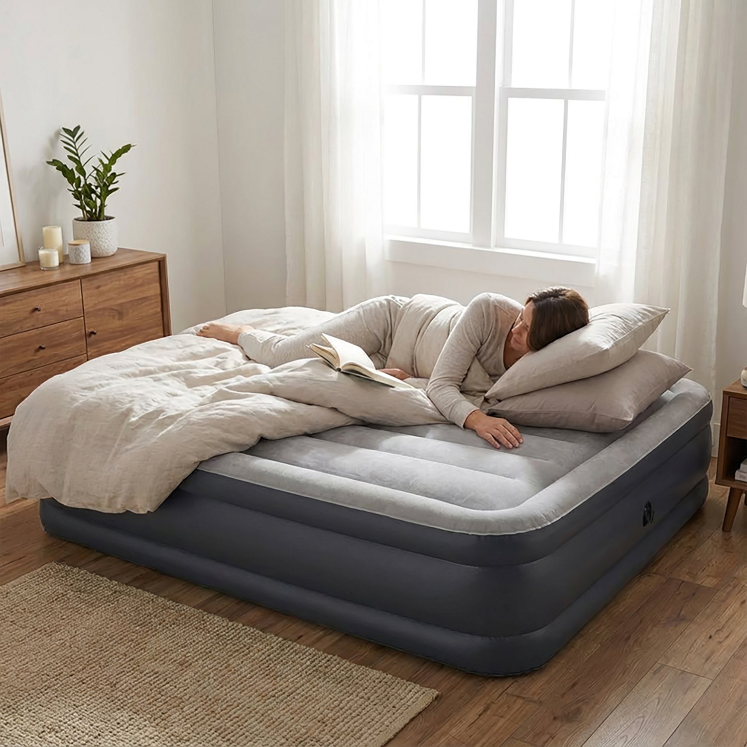 INTEX Dura-Beam Plus Twin Deluxe Pillow Rest Airbed                                                                              - view number 8