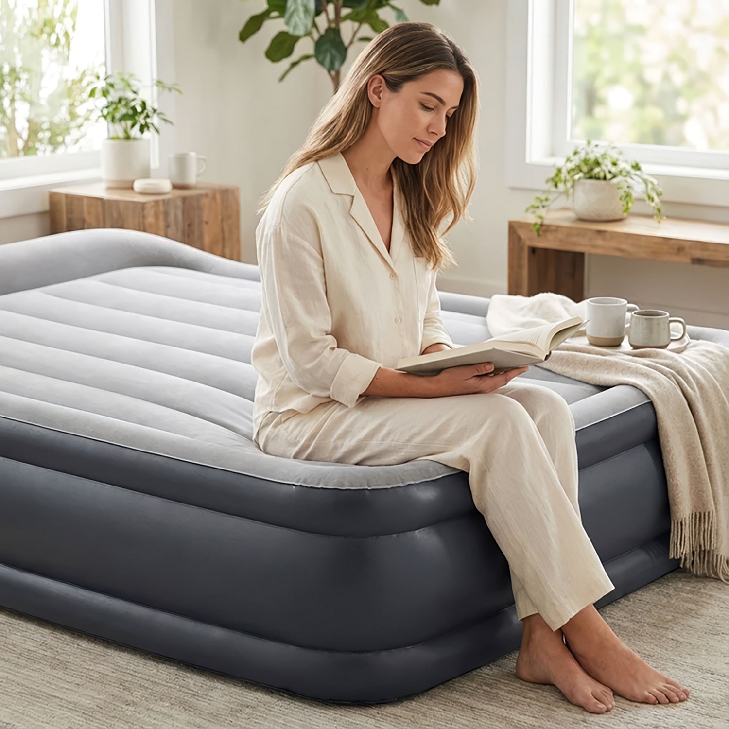 INTEX Deluxe Queen Pillow Rest Airbed                                                                                            - view number 5