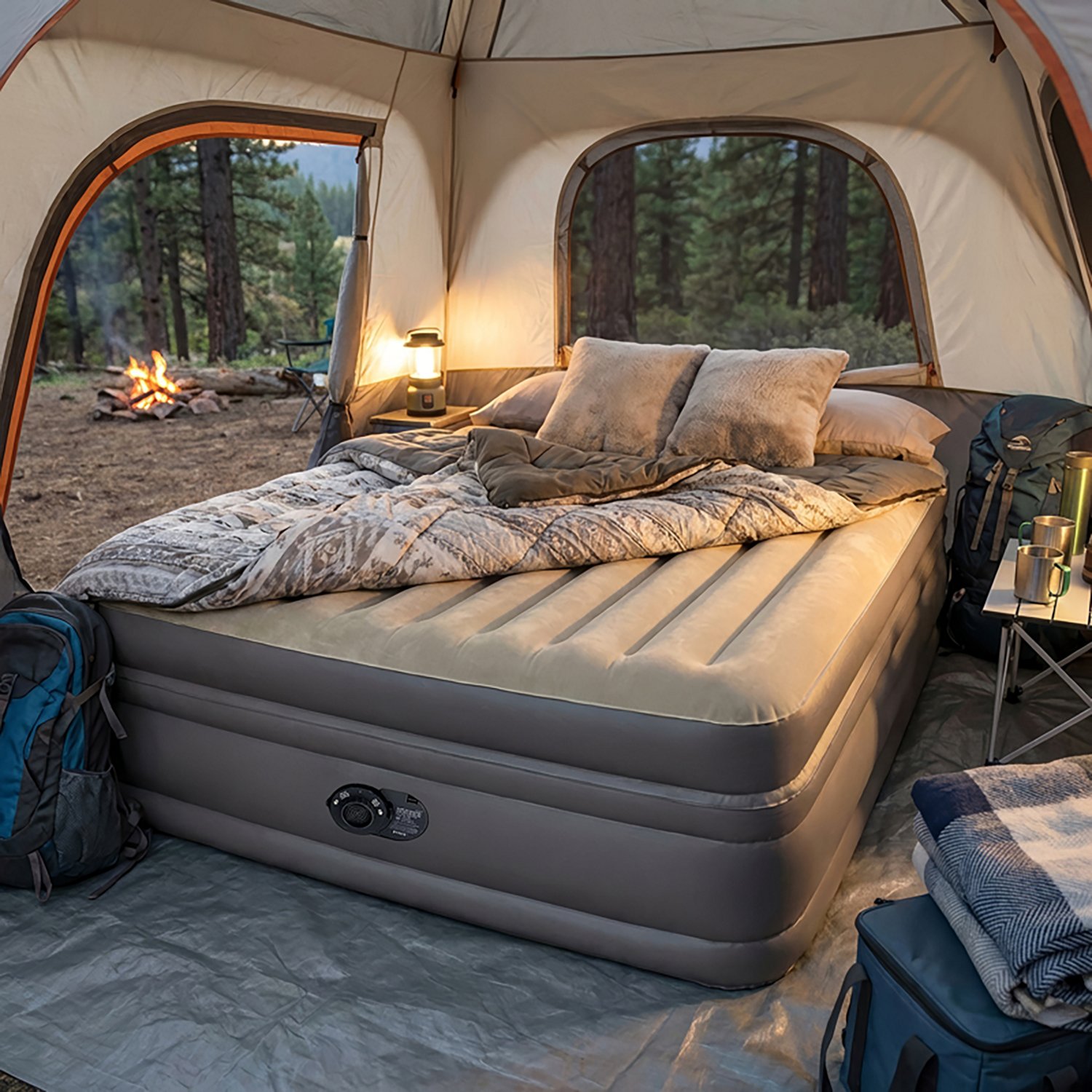 INTEX Comfort Elevated Queen Airbed                                                                                              - view number 6