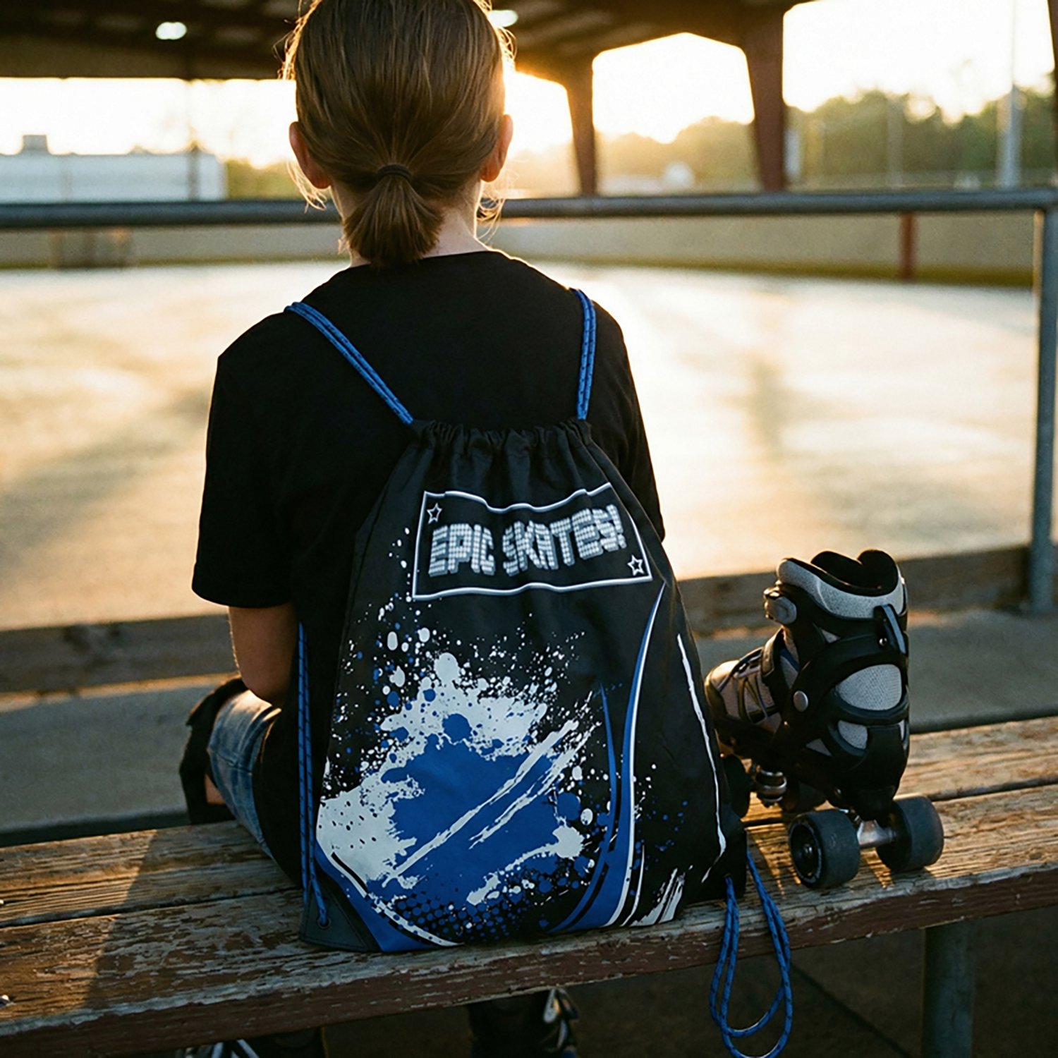 Epic Skates Drawstring Skate Bag