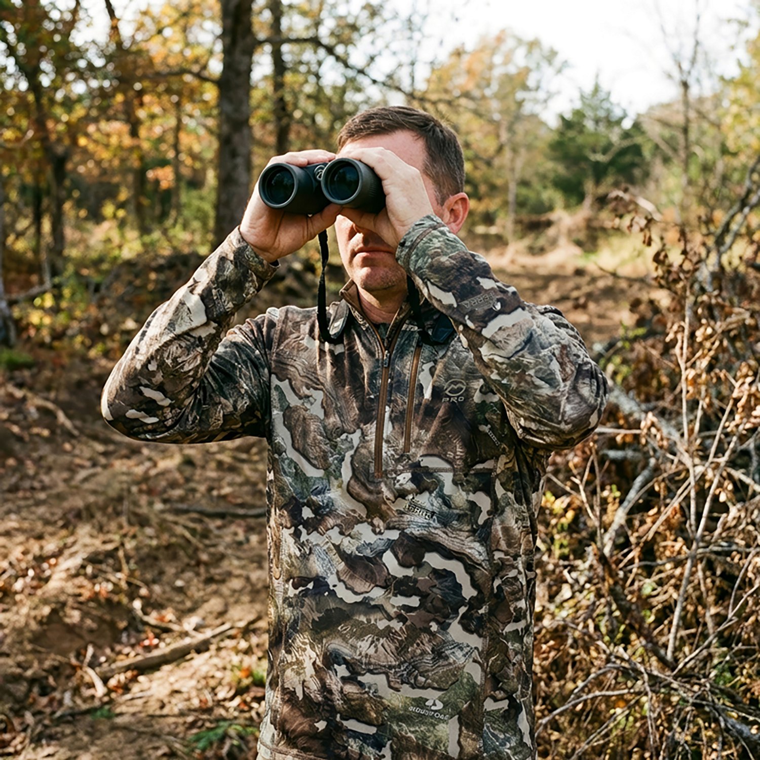 Magellan Outdoors Pro Men's 1/4 Zip Long Sleeve Pullover Top - view number 3