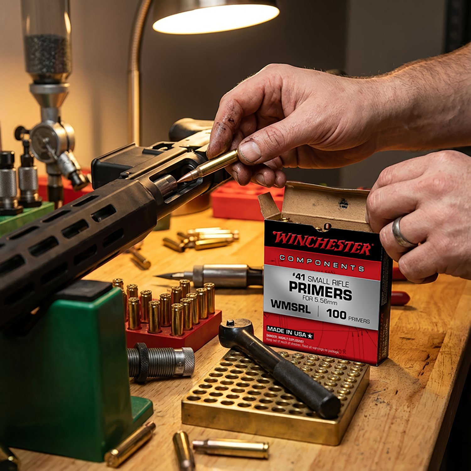 Winchester 5.56 Small Rifle Centerfire Primers 100-Pack - view number 2