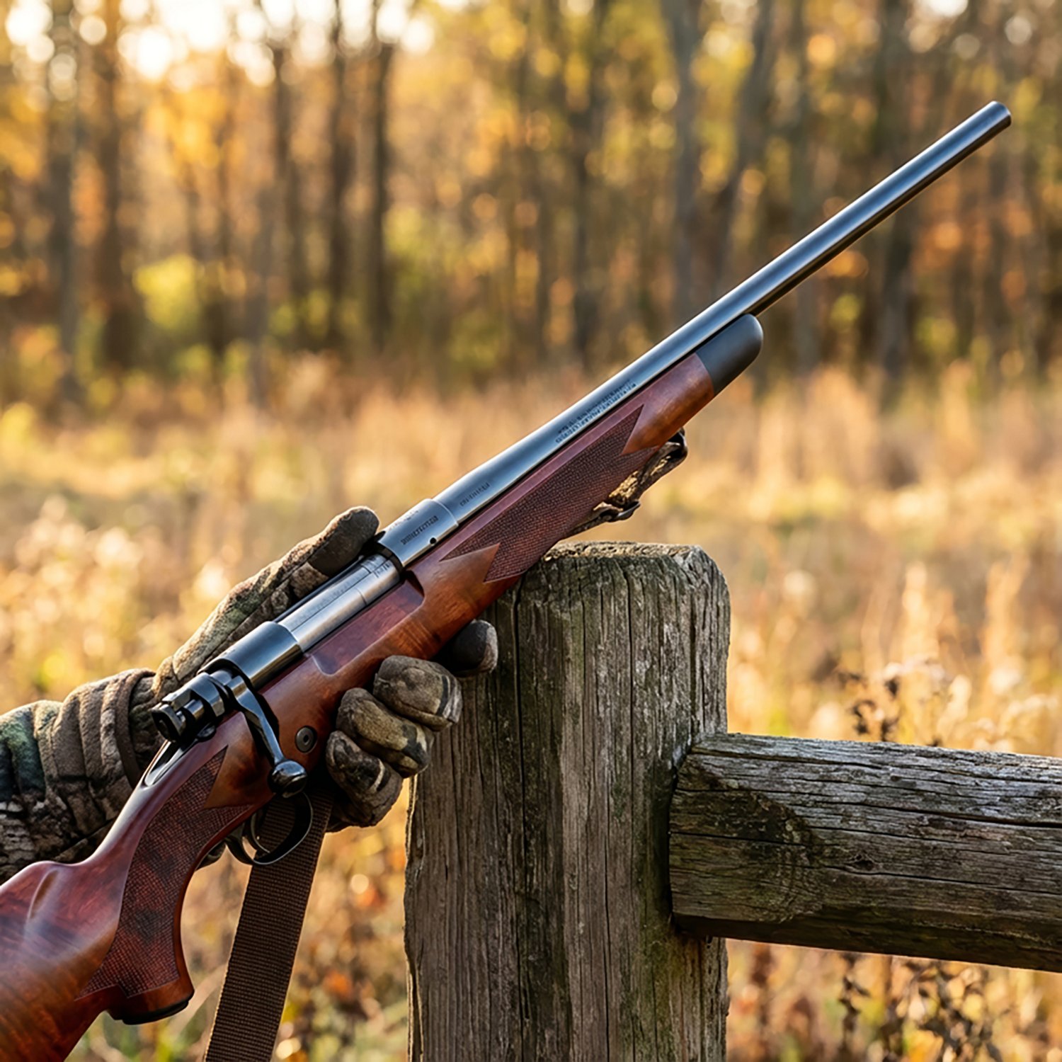 Winchester Model 70 Super Grade Walnut 6.5 Creedmoor Bolt Action Rifle - view number 6