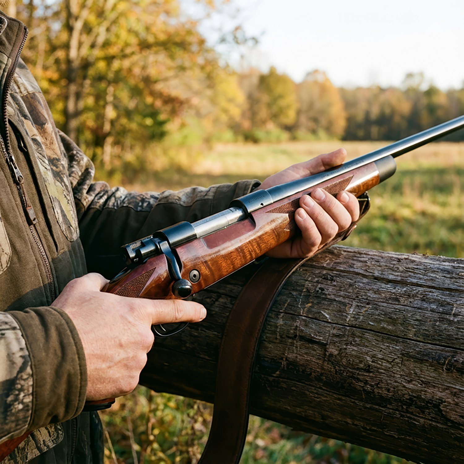 Winchester Model 70 Super Grade Walnut 6.5 Creedmoor Bolt Action Rifle - view number 7