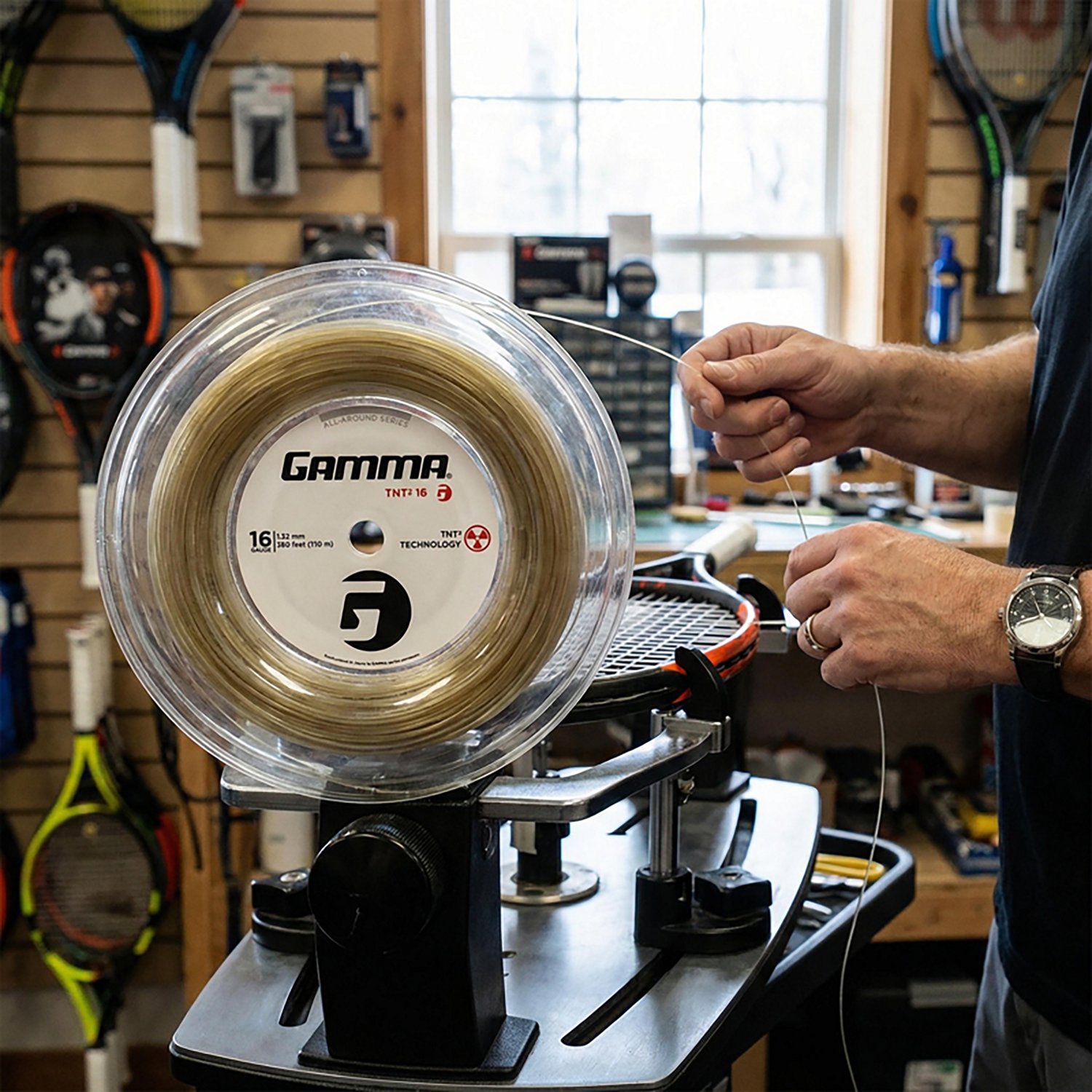 Gamma TNT2 16 Gauge Tennis String Reel - view number 2