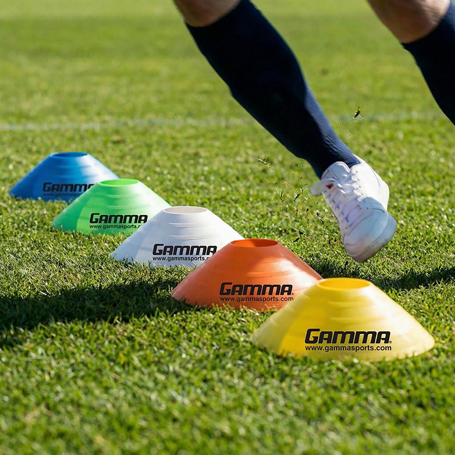 Gamma Tennis Disc Cones 5-Pack - view number 2