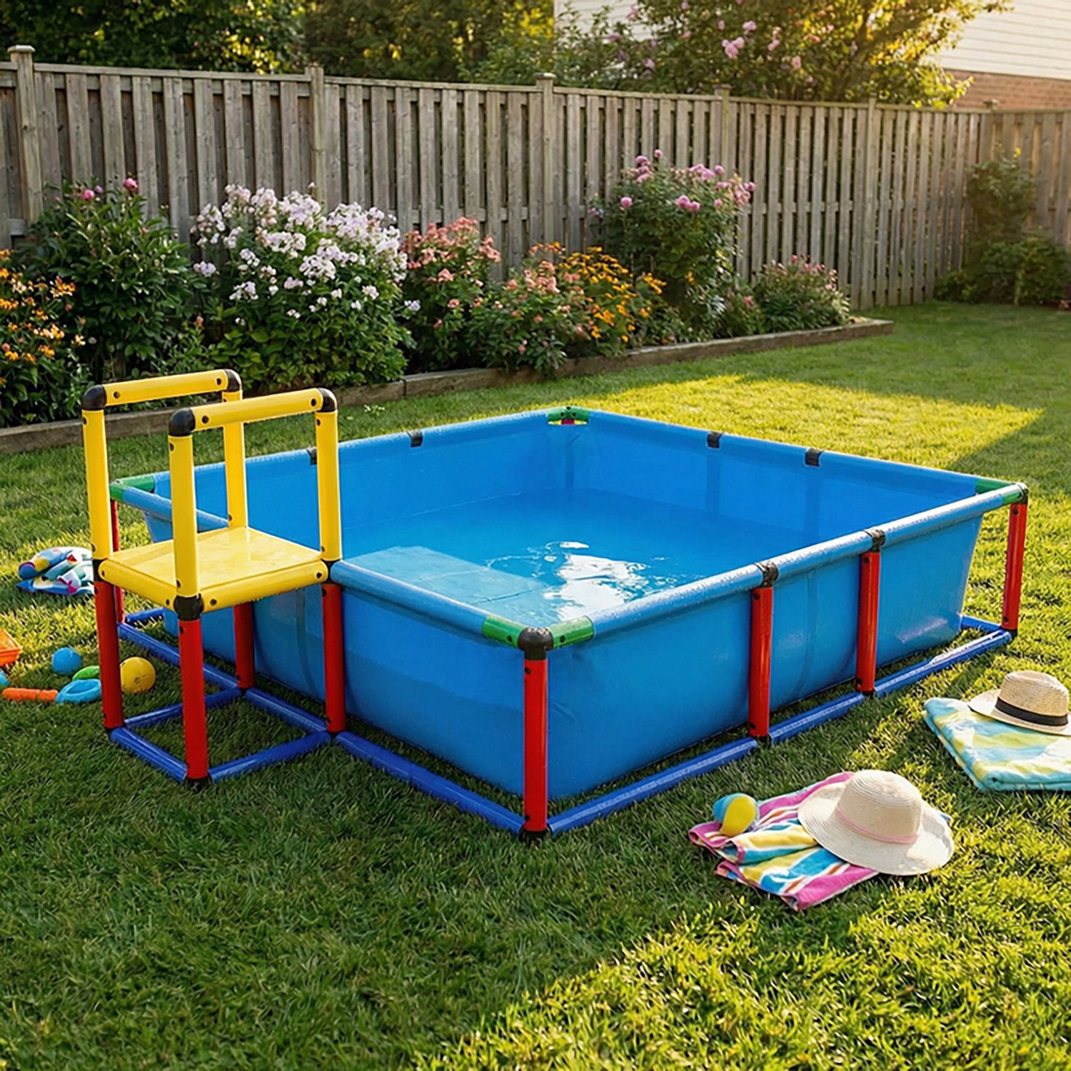 Funphix Build n' Splash Buildable Swimming Kids Pool - view number 3