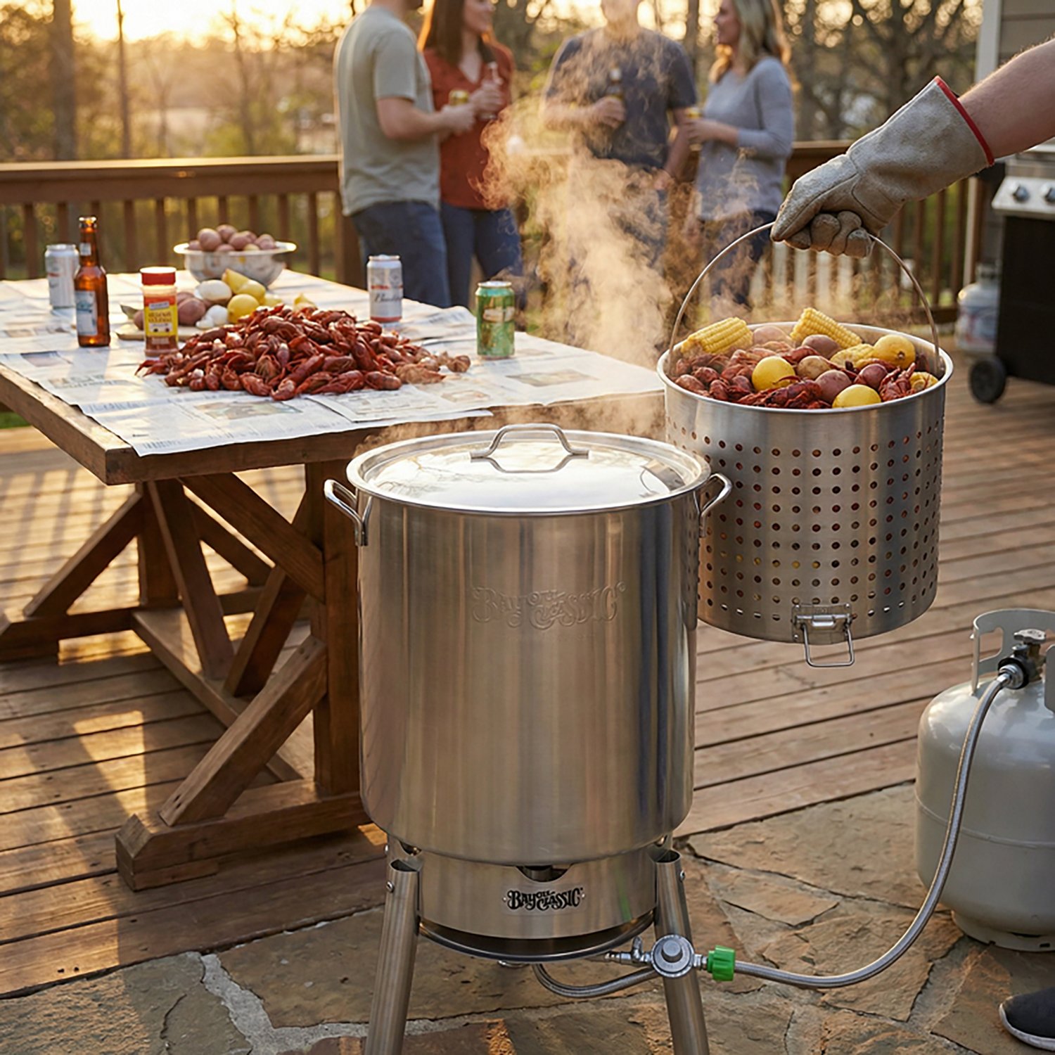 Bayou Classic 82 qt Stainless Bayou Boiler Cooker Kit - view number 2