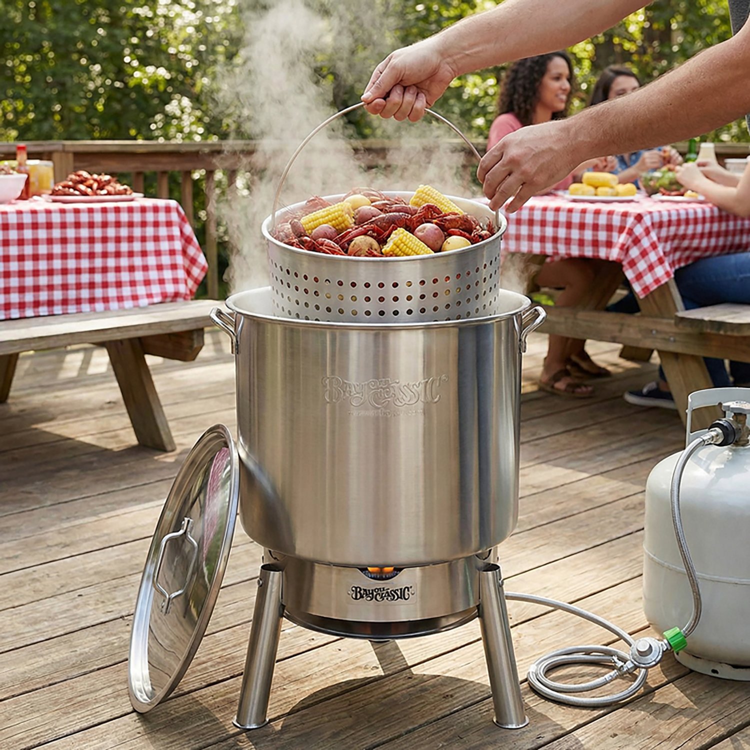 Bayou Classic 82 qt Stainless Bayou Boiler Cooker Kit - view number 3