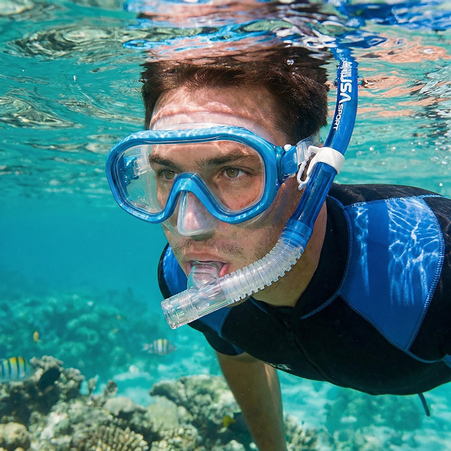 Tusa Sport Youth UC0211P Mini Fit Youth Mask and Snorkel Combo - view number 2