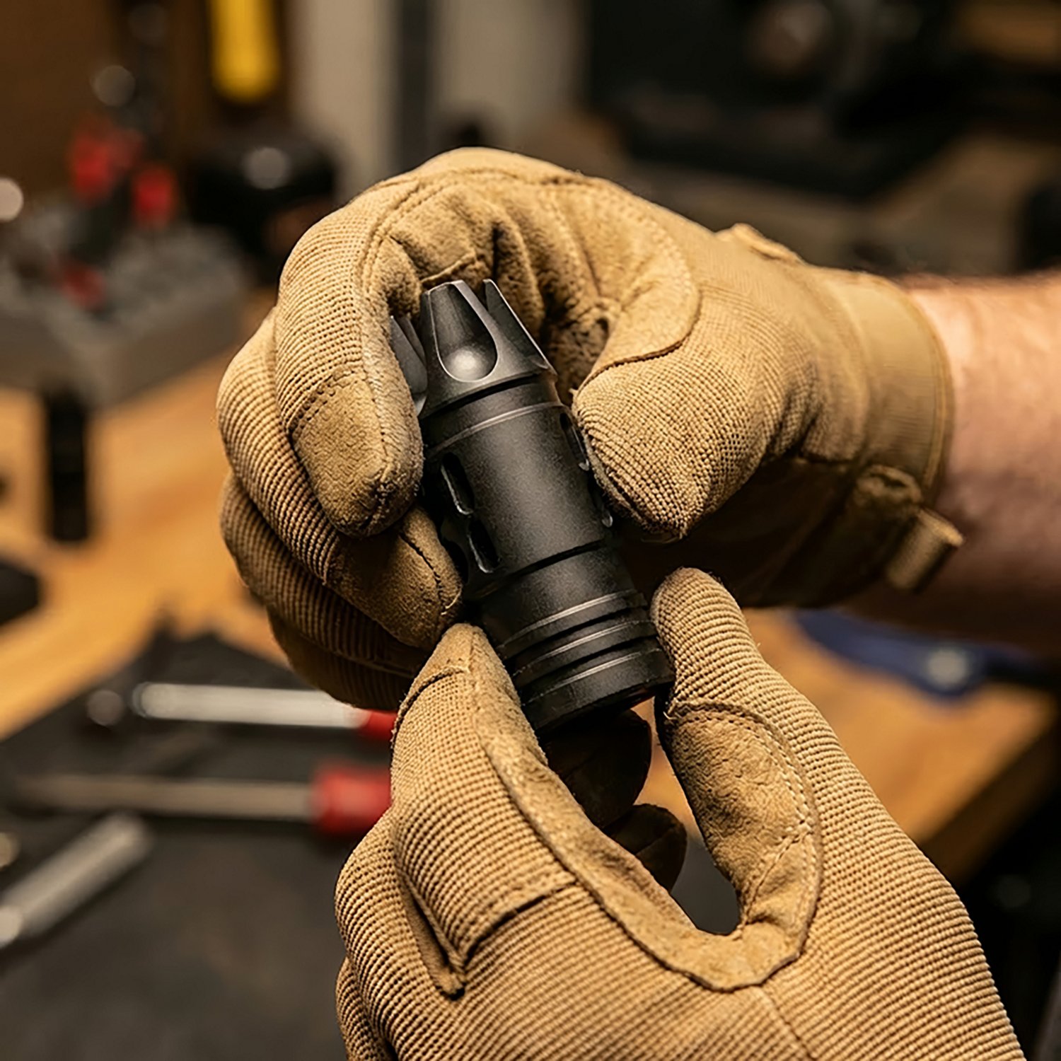 Mission First Tactical EvolV 3 Prong Ported Muzzle Brake - view number 7