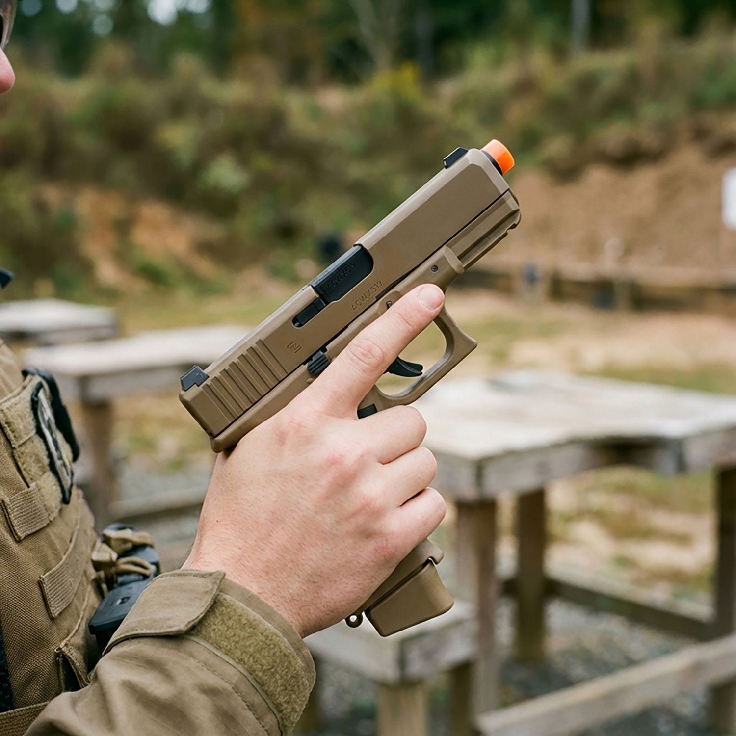 GLOCK G19x Coyote 6mm Airsoft Pistol - view number 4