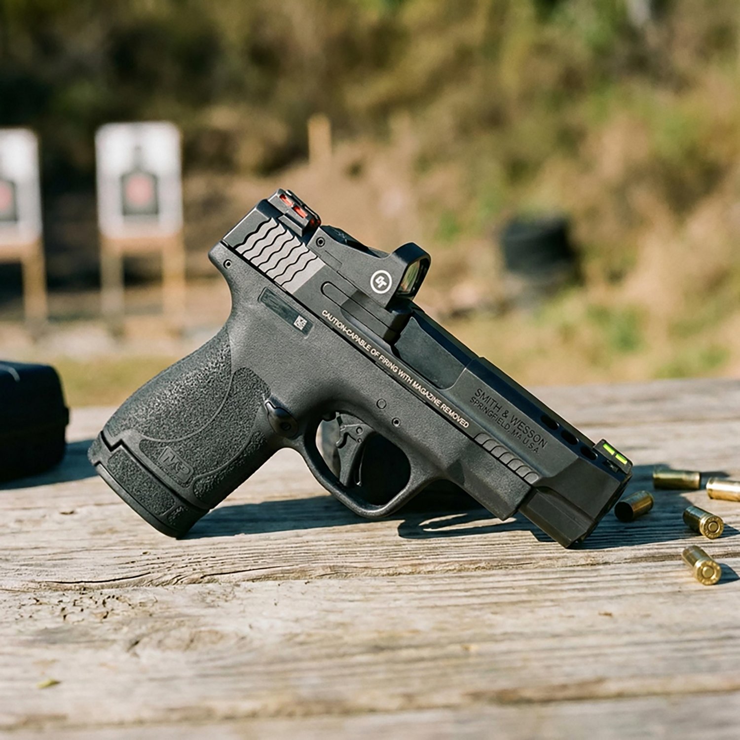 Smith and Wesson PC M&P9 Shield Plus 4IN Ported NTS 9mm with CT Red Dot - view number 4