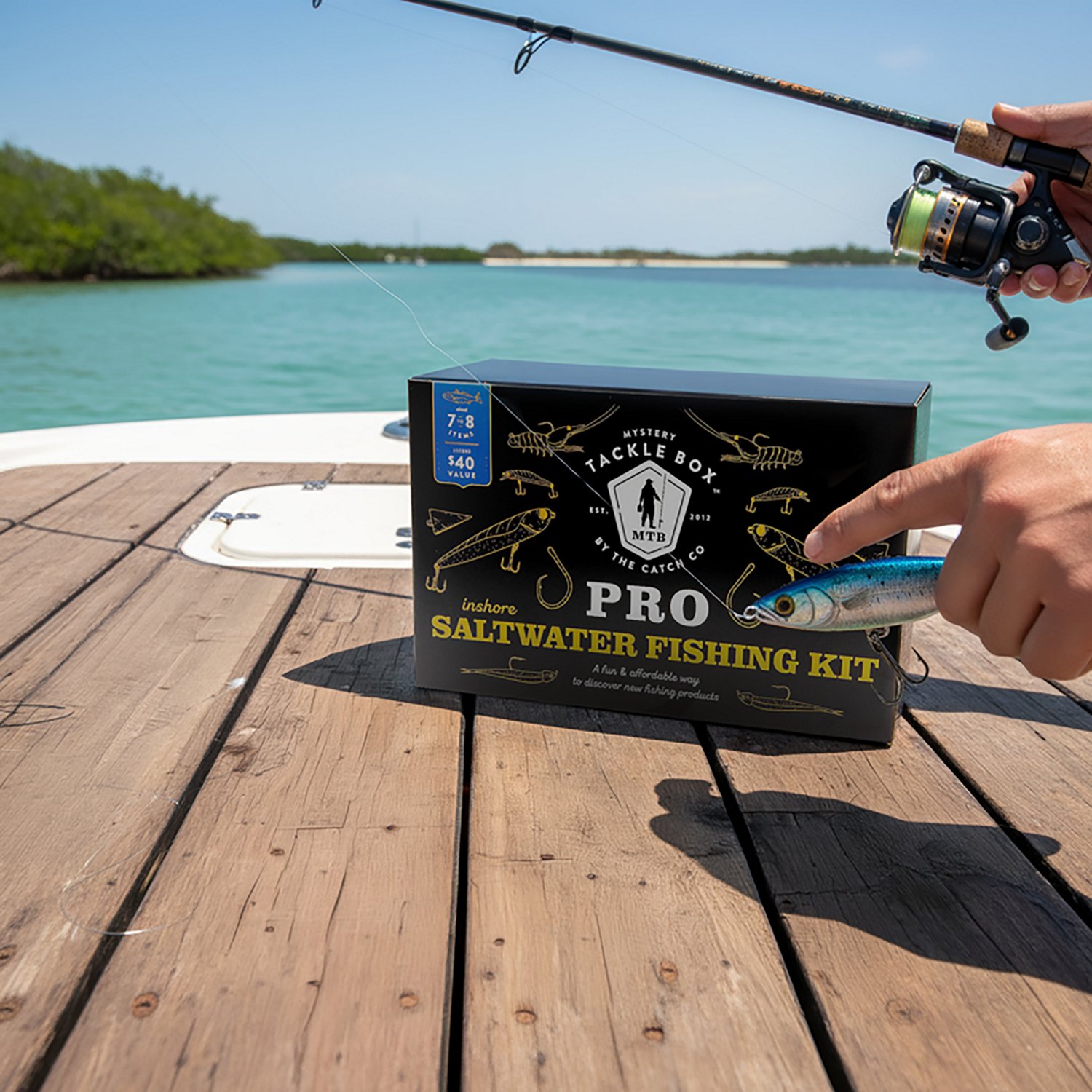 Mystery Tackle Box Saltwater Pro Fishing Kit - view number 5