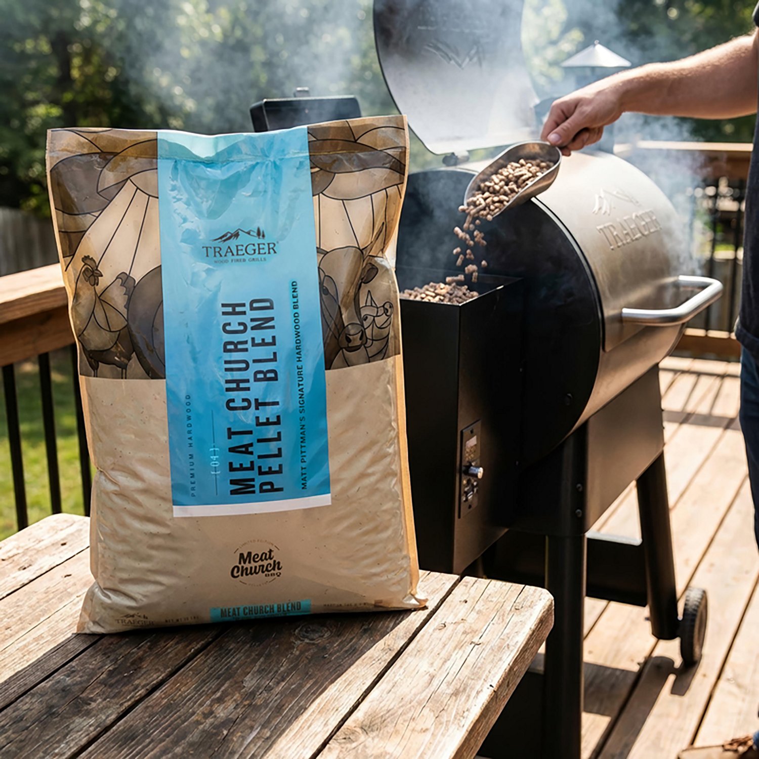 Traeger Meat Church Blend Wood Pellets                                                                                           - view number 7