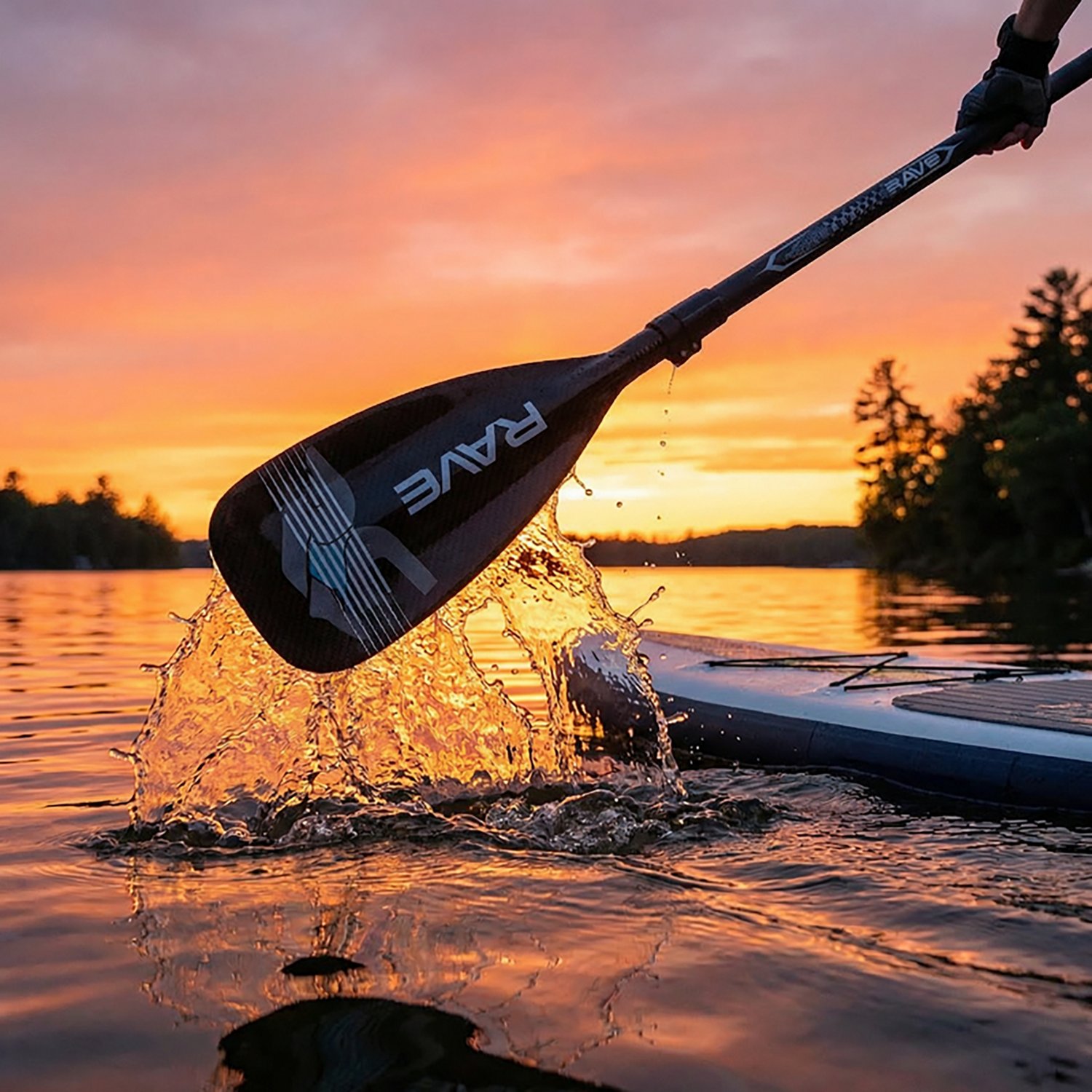 RAVE Sports Tempo Carbon SUP Paddle                                                                                              - view number 4