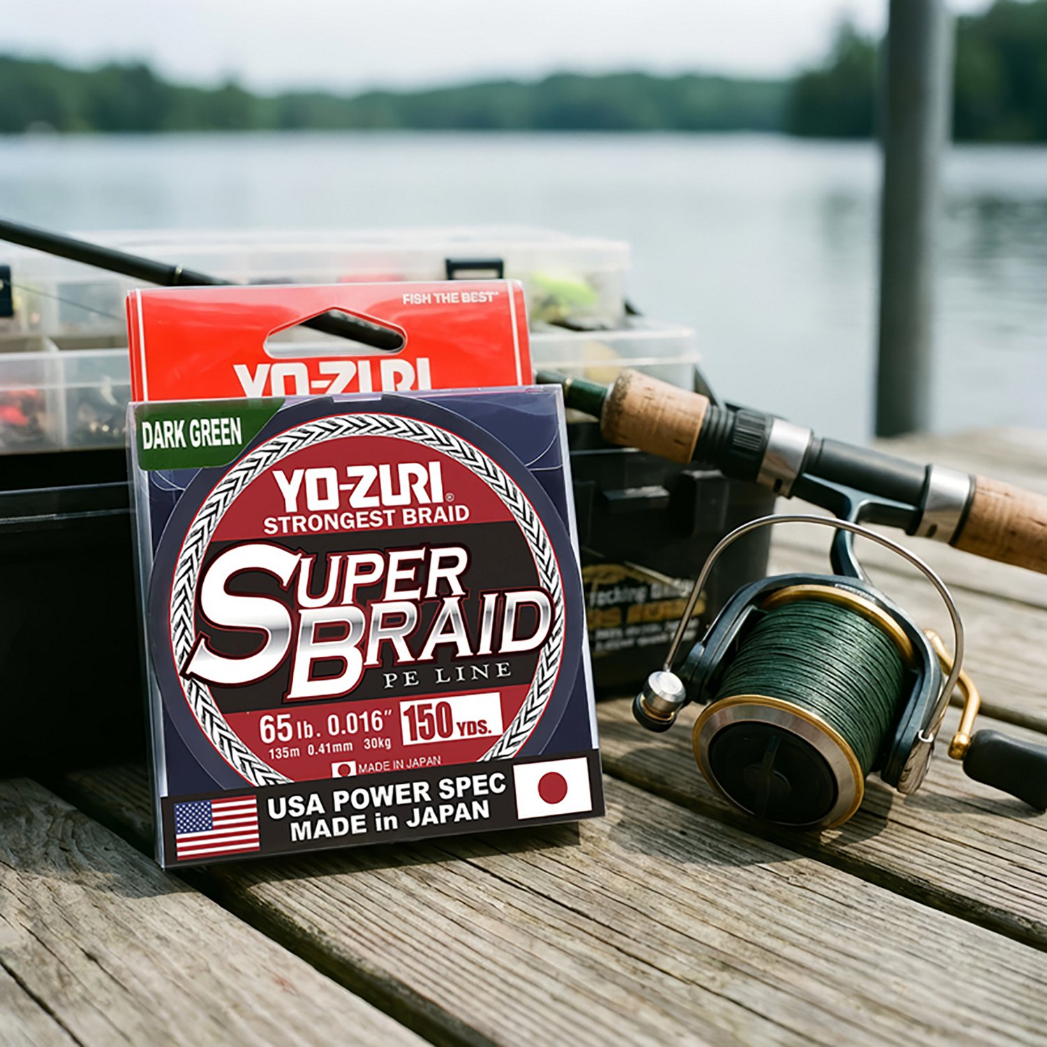 Yo-Zuri SuperBraid 150 yd 65 lb Fishing Line                                                                                     - view number 2