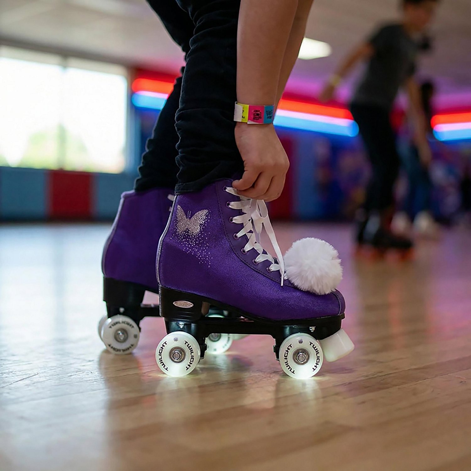 Epic Skates Butterfly Light-Up Quad Roller Skates - view number 8