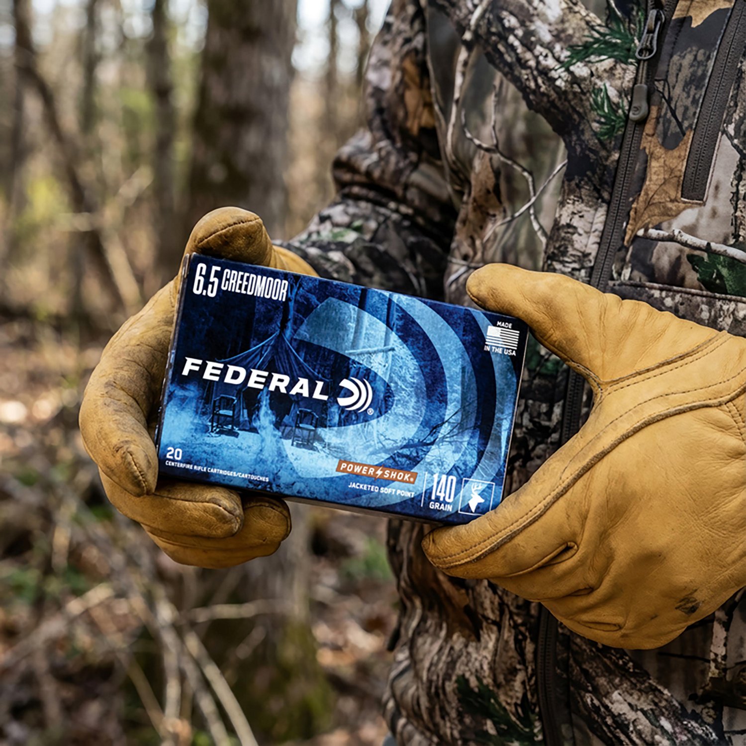 Federal Power-Shok 6.5 Creedmoor 140-Grain Ammunition - 20 Rounds - view number 2