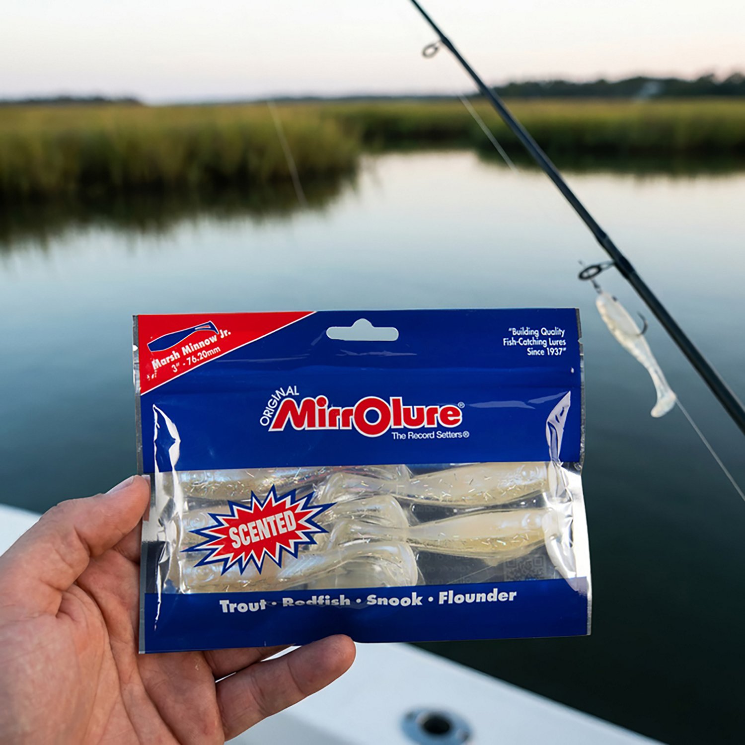 MirrOlure Marsh Minnow Jr. 3 in Paddle Tail Baits 6-Pack - view number 3