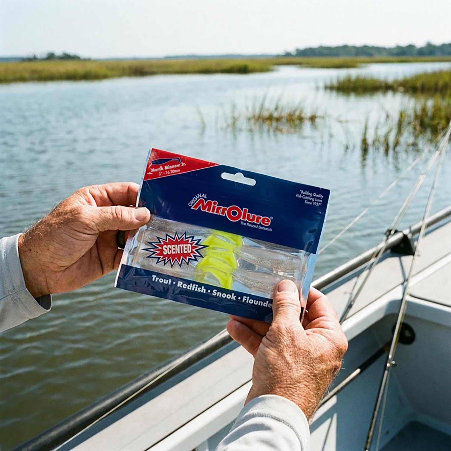 MirrOlure Marsh Minnow Jr. 3 in Paddle Tail Baits 6-Pack - view number 3