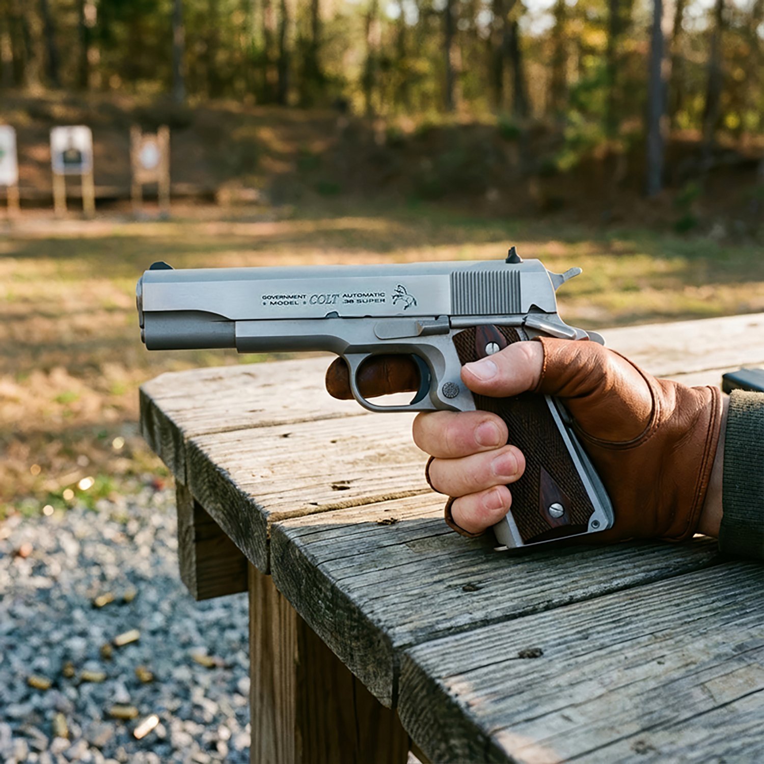 Colt 1911 Government SS 38 Super Pistol - view number 2