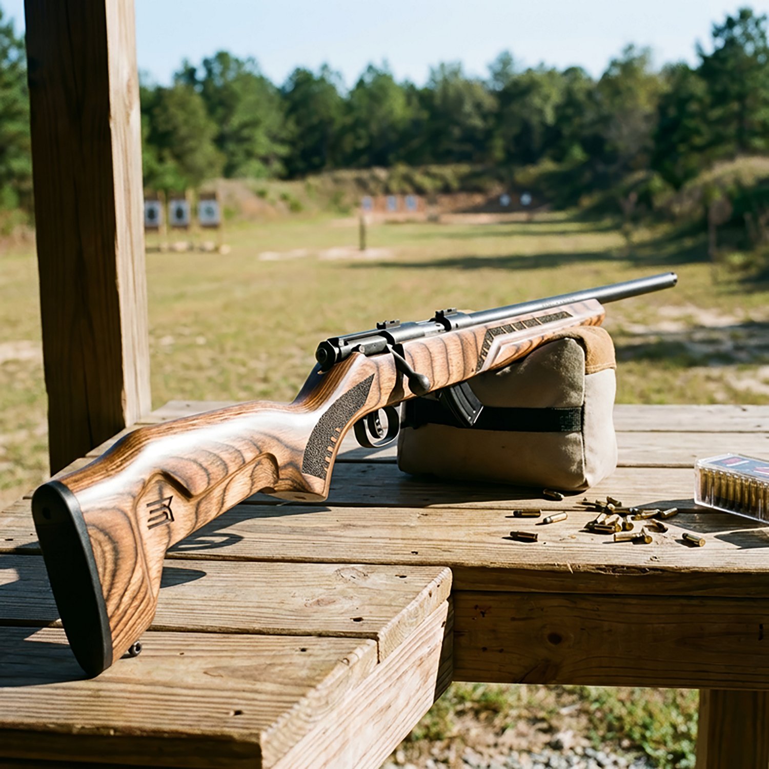 Savage 26737 Mark II Minimalist .22 LR Bolt Action Rimfire Rifle  - view number 3