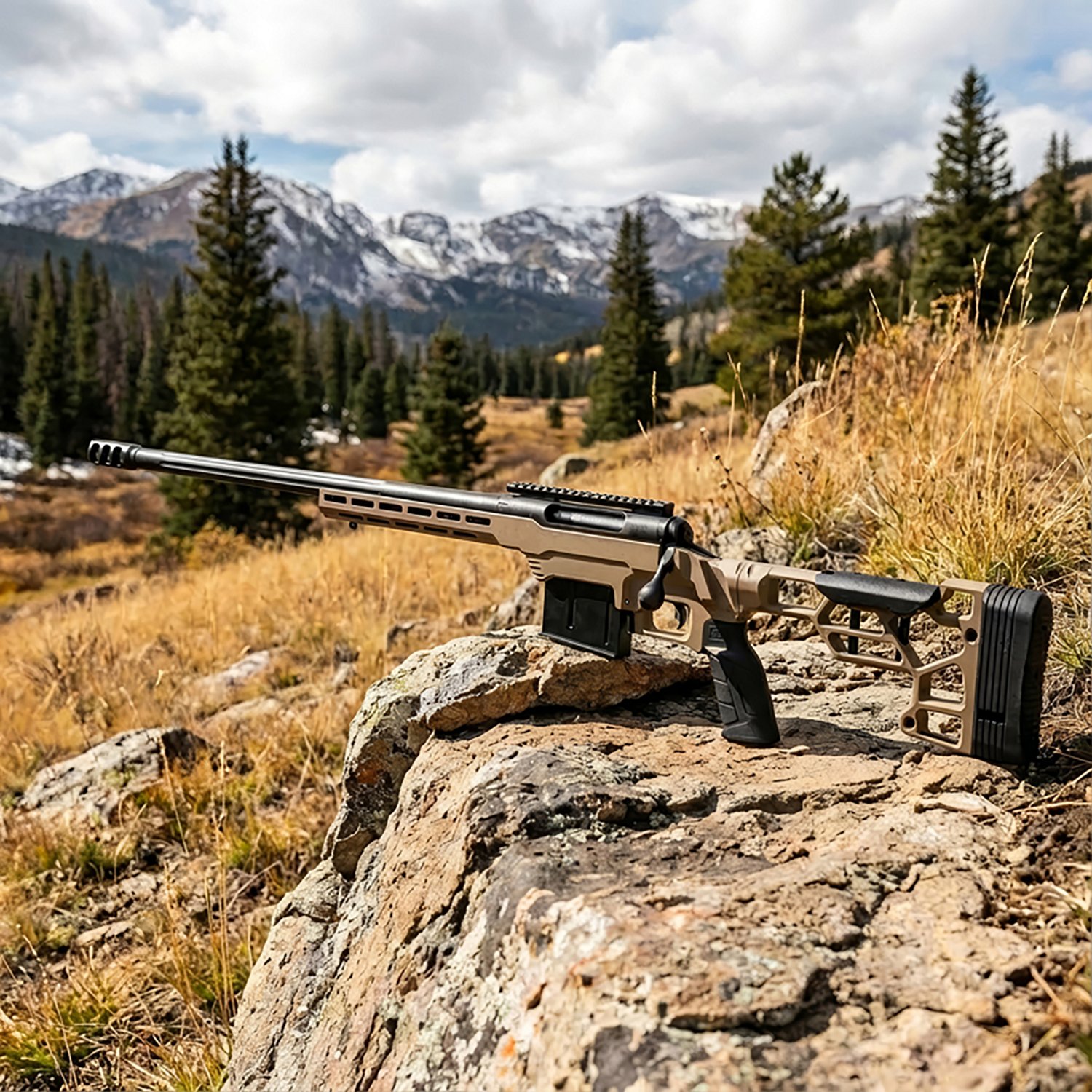 Savage Arms 110 Precision Left Hand 338 Lapua Hunting Rifle - view number 4