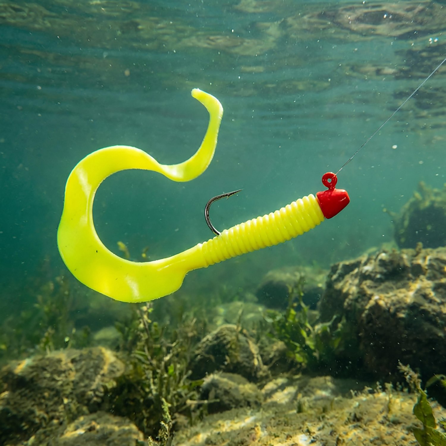 H&H Lure 8 in Giant Curl Tail Jig - view number 2