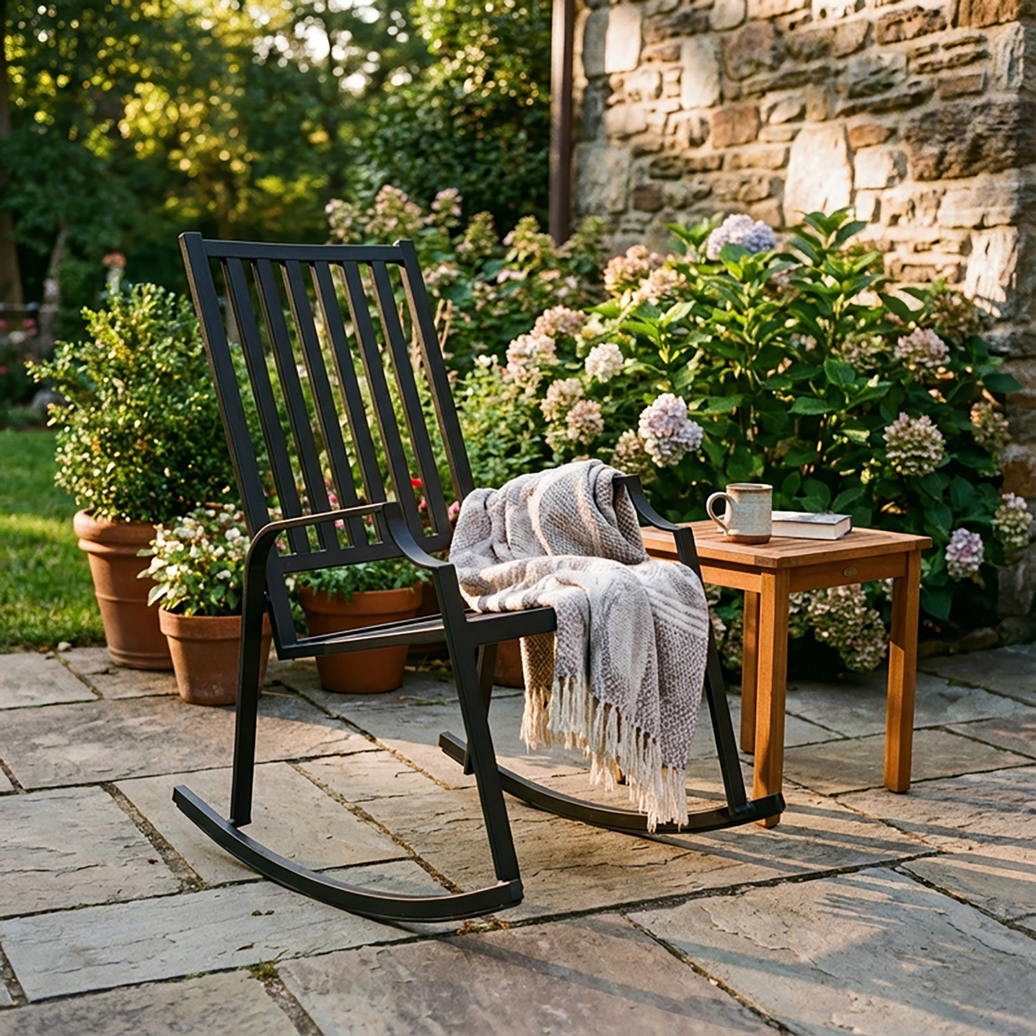 Mosaic Traditional Rocking Chair - view number 6