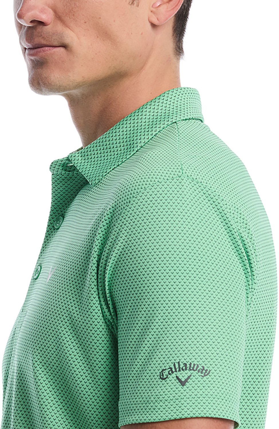 Callaway Men's Pro Spin Jacquard Polo Shirt - view number 4