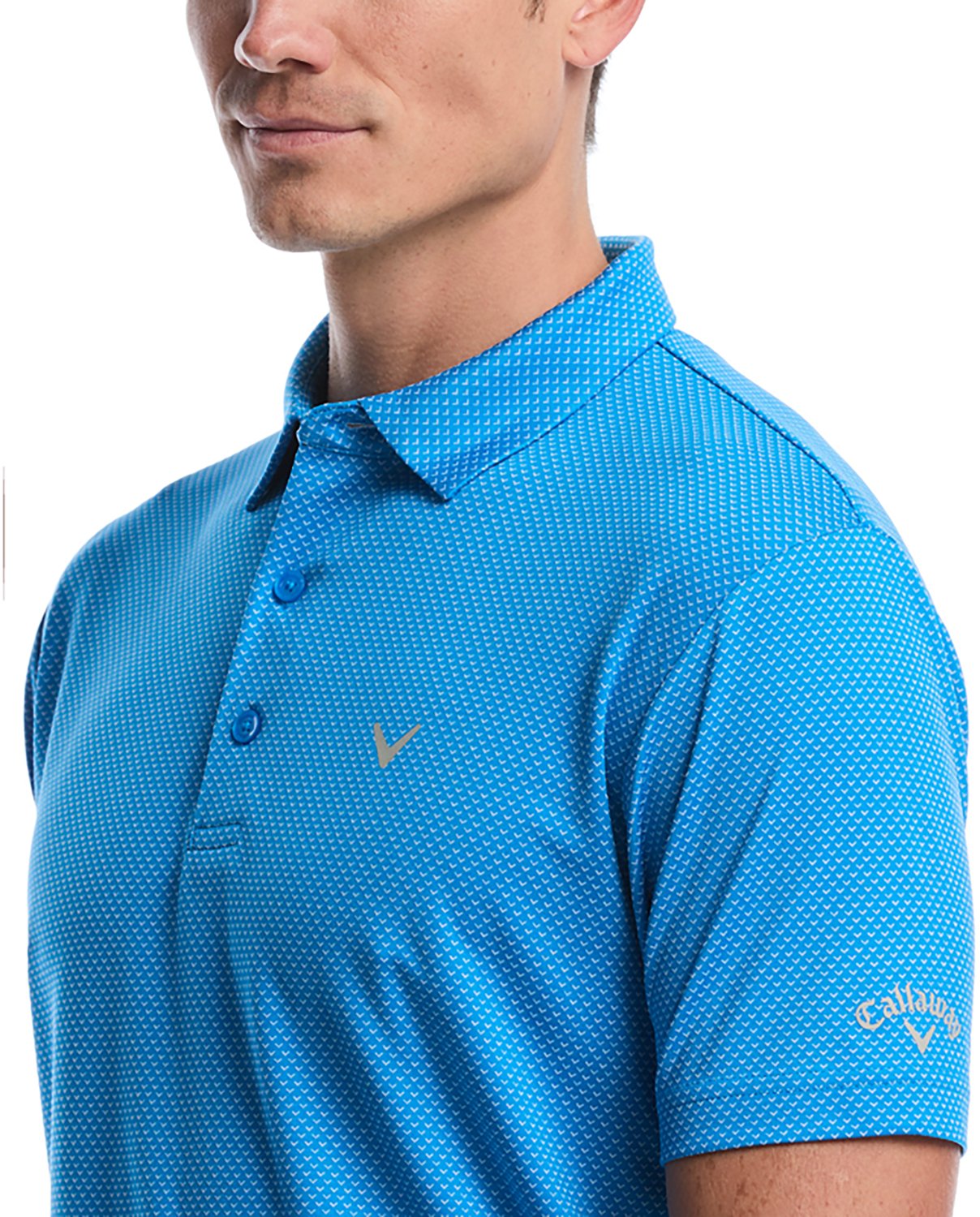 Callaway Men's Pro Spin Jacquard Polo Shirt - view number 3