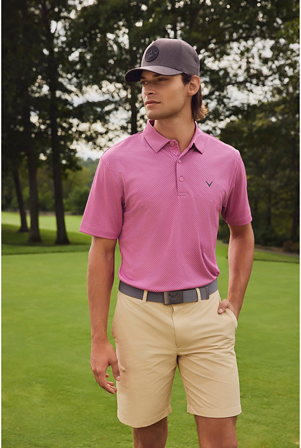 Callaway Men's Pro Spin Jacquard Polo Shirt - view number 5