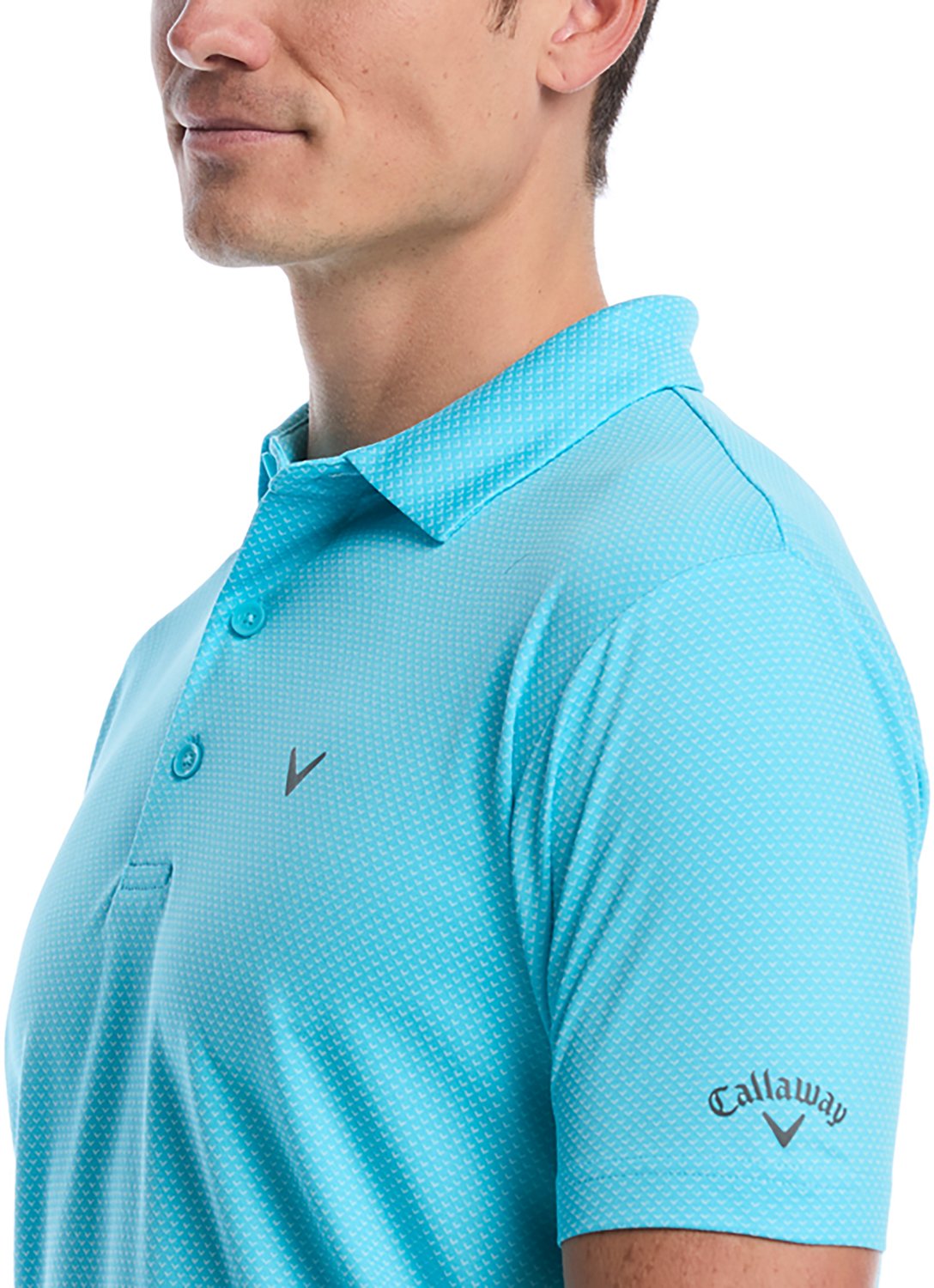 Callaway Men's Pro Spin Jacquard Polo Shirt - view number 3