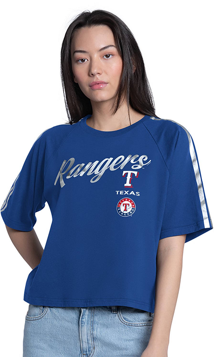GIII-4Her Women’s Texas Rangers Classic Play Meet & Greet T-shirt