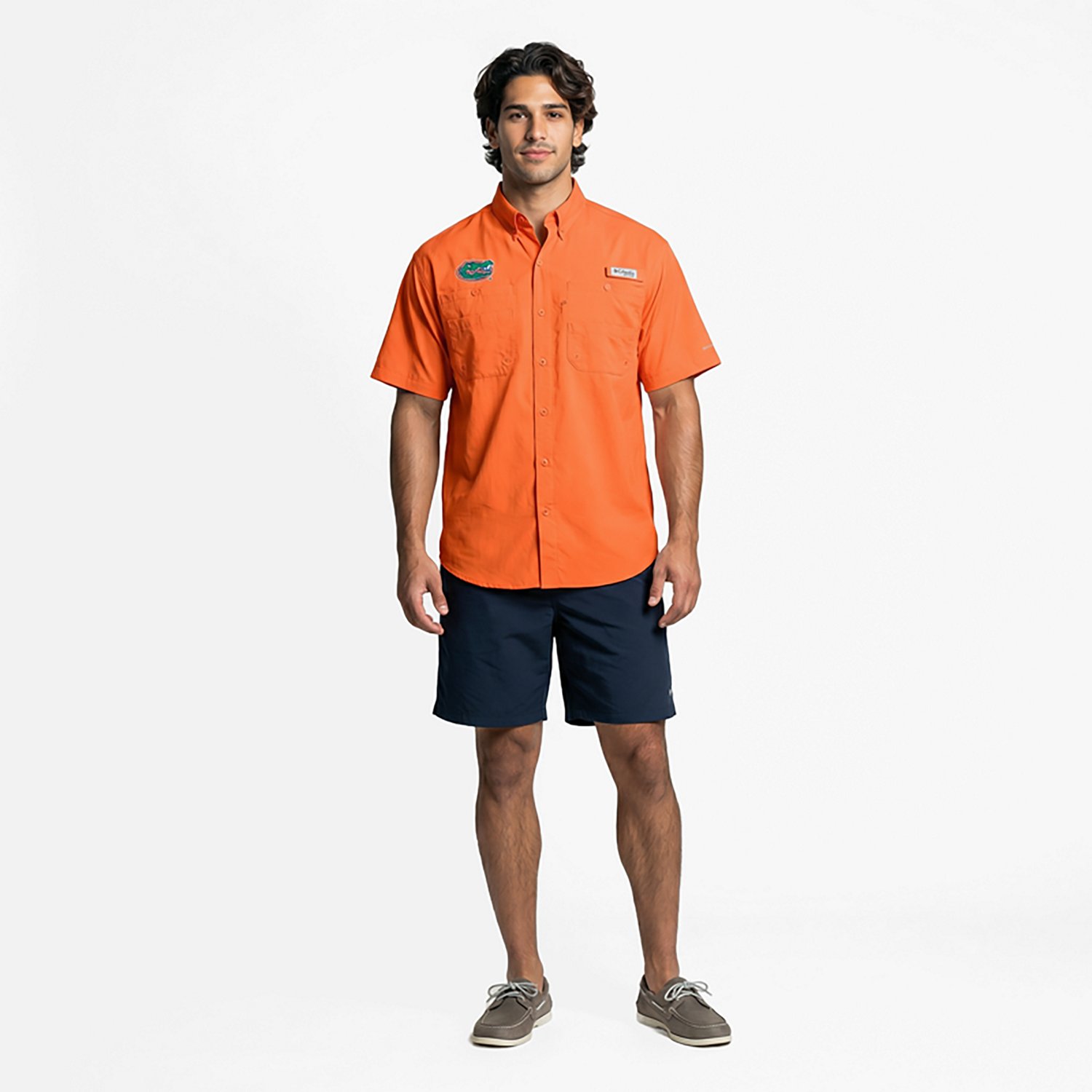 Columbia Sportswear Men's Florida Gators Tamiami Fishing Shirt