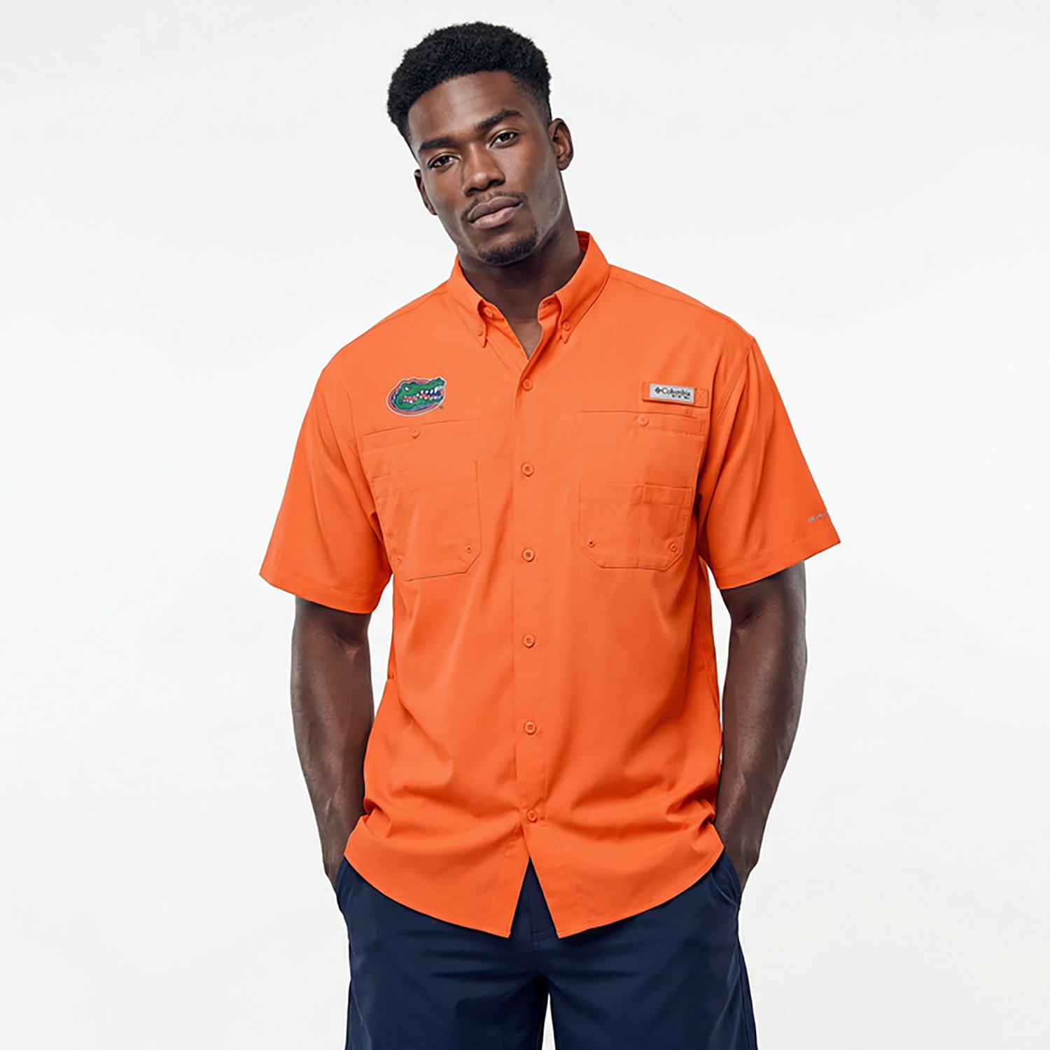 Columbia Sportswear Men's Florida Gators Tamiami Fishing Shirt                                                                   - view number 2
