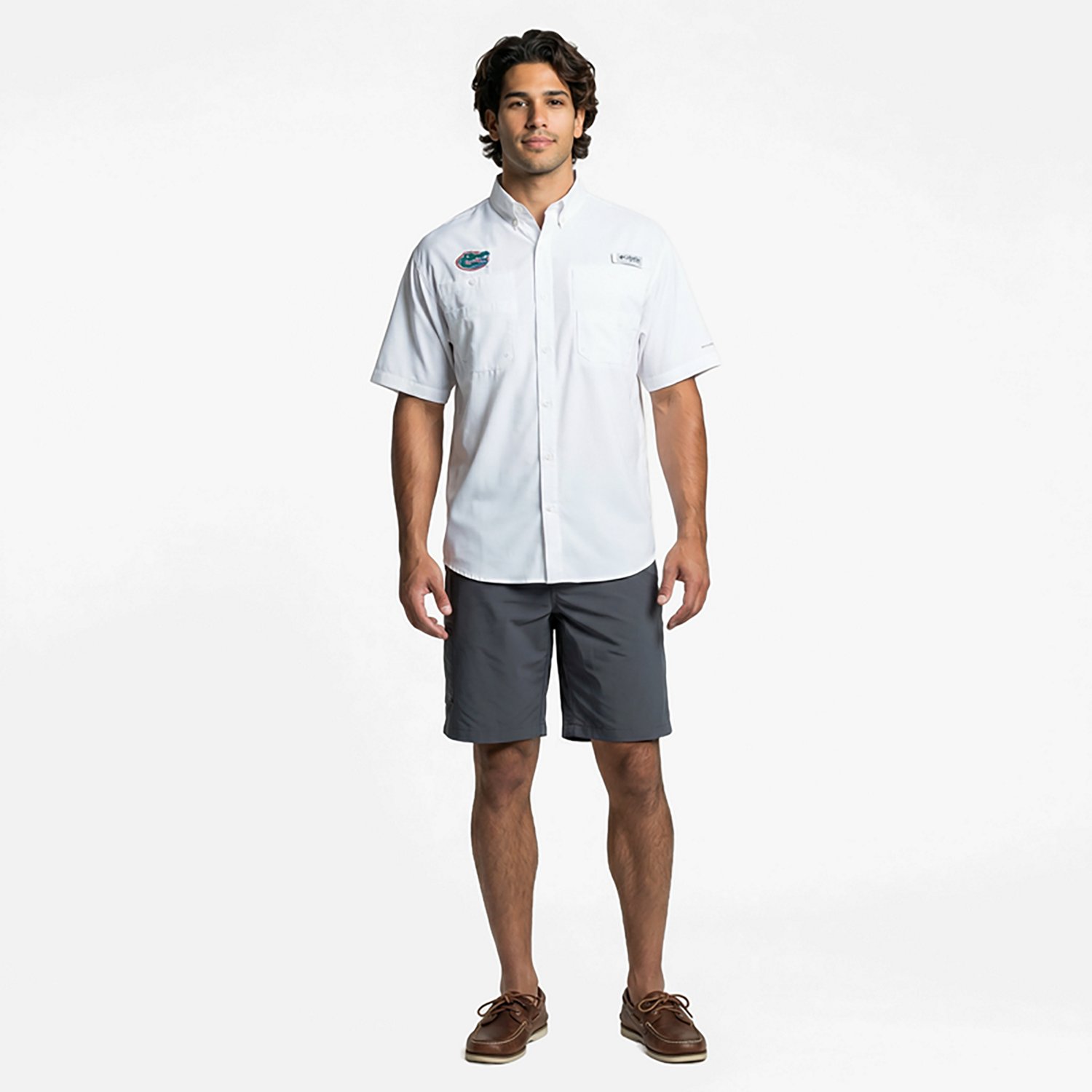 Columbia Sportswear Men's Florida Gators Tamiami Fishing Shirt                                                                   - view number 6