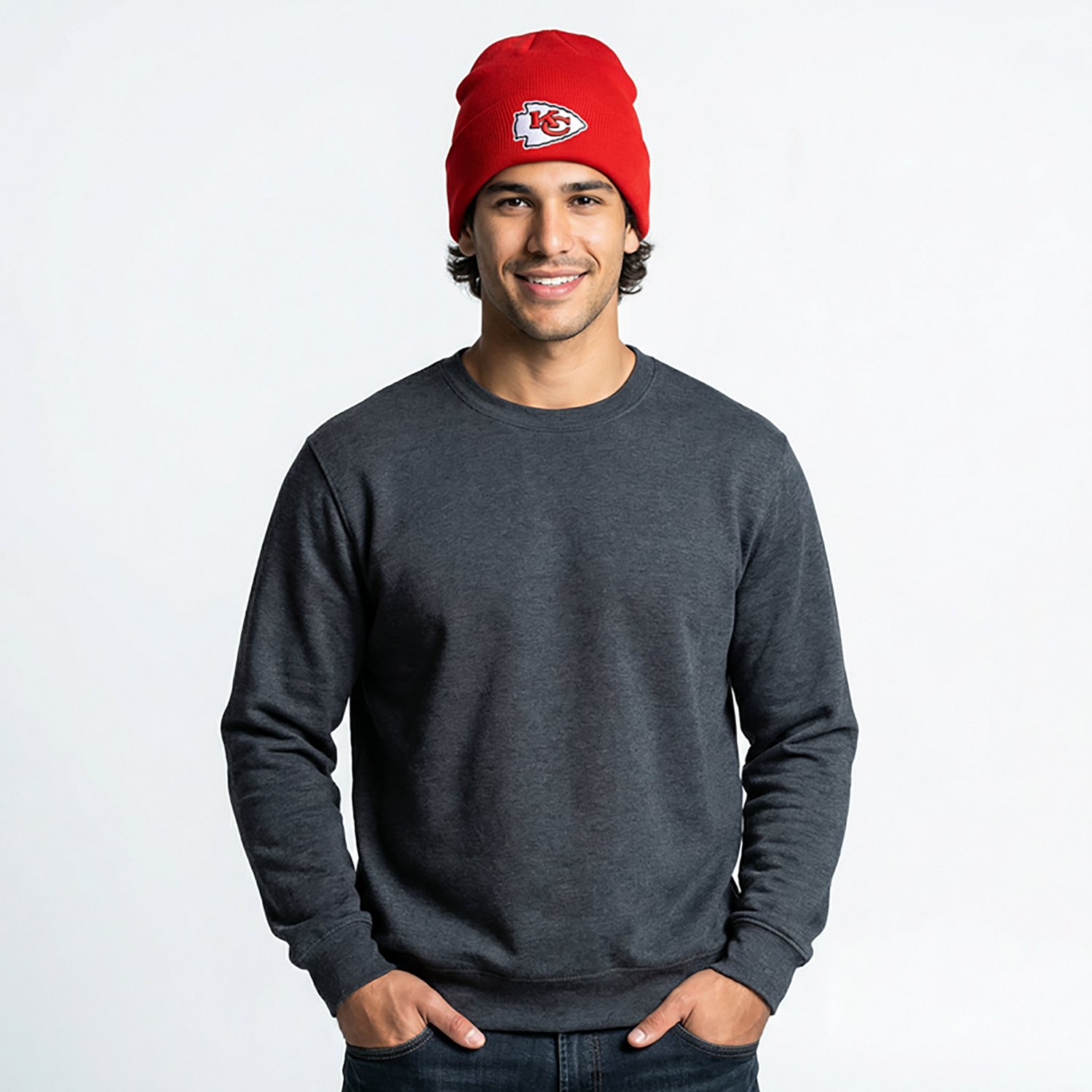 '47 Men's Kansas City Chiefs Raised Cuff Knit Hat - view number 2