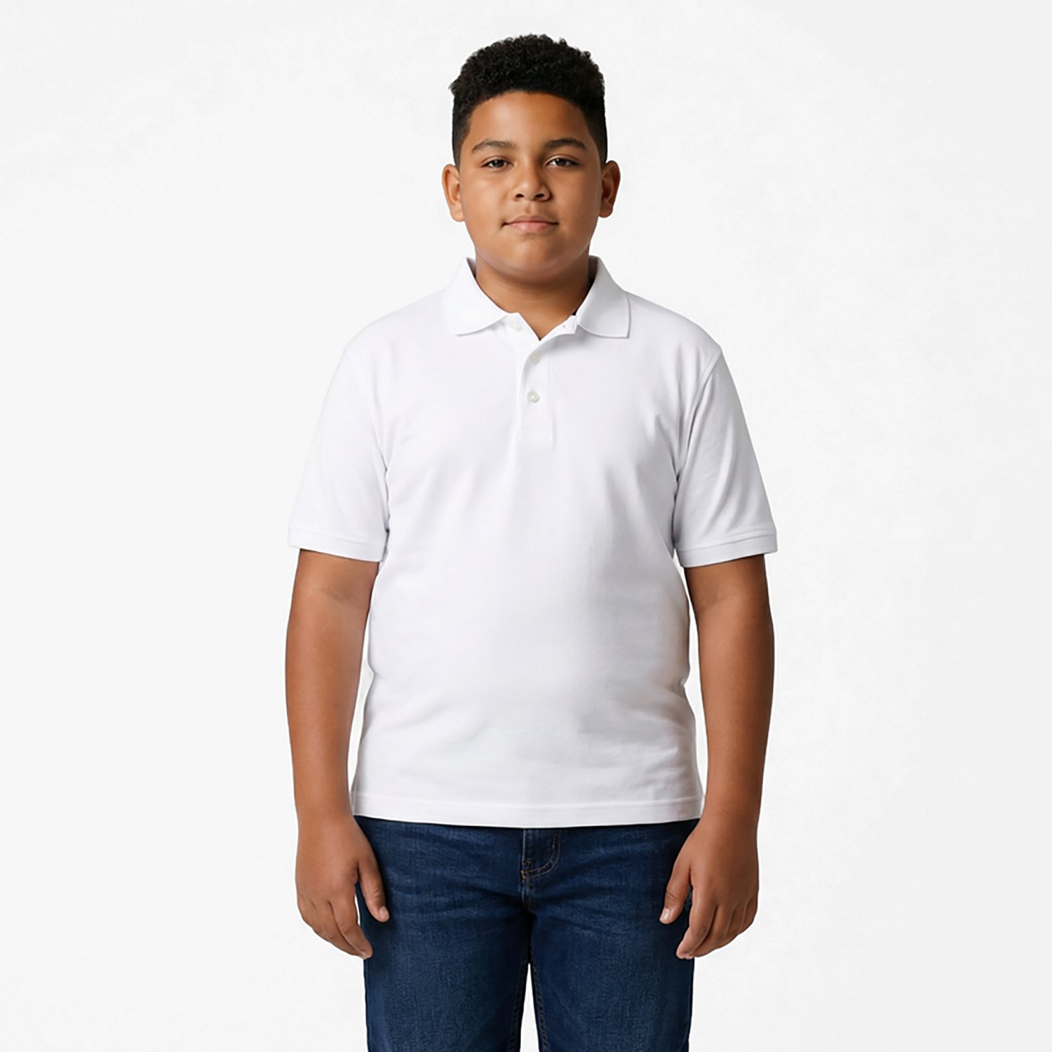French Toast Boys' Short Sleeve Pique Polo Shirt - view number 2