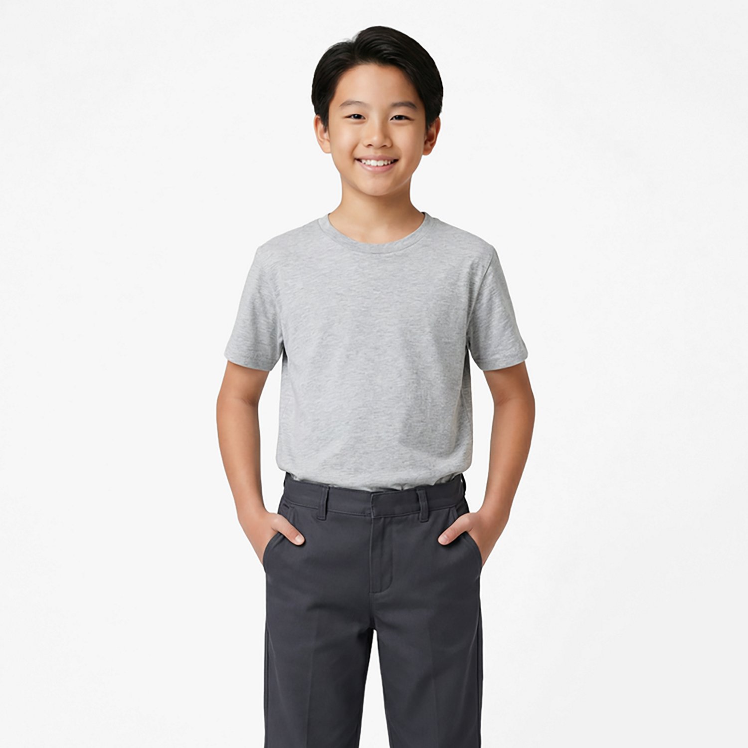 French Toast Boys' Adjustable Waist Double Knee Pant - view number 2