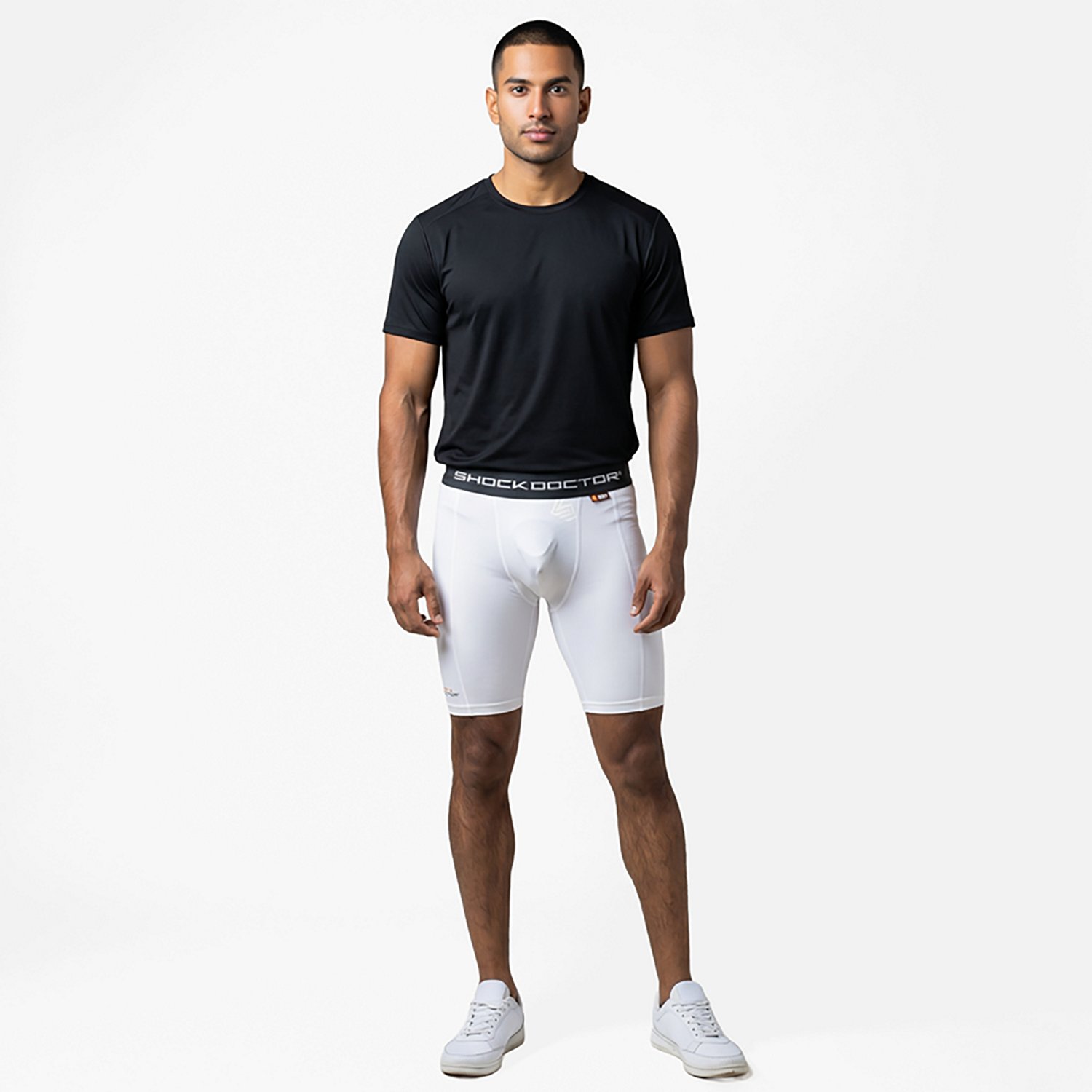 Shock Doctor Men's Core Compression Shorts with Bio-Flex Cup