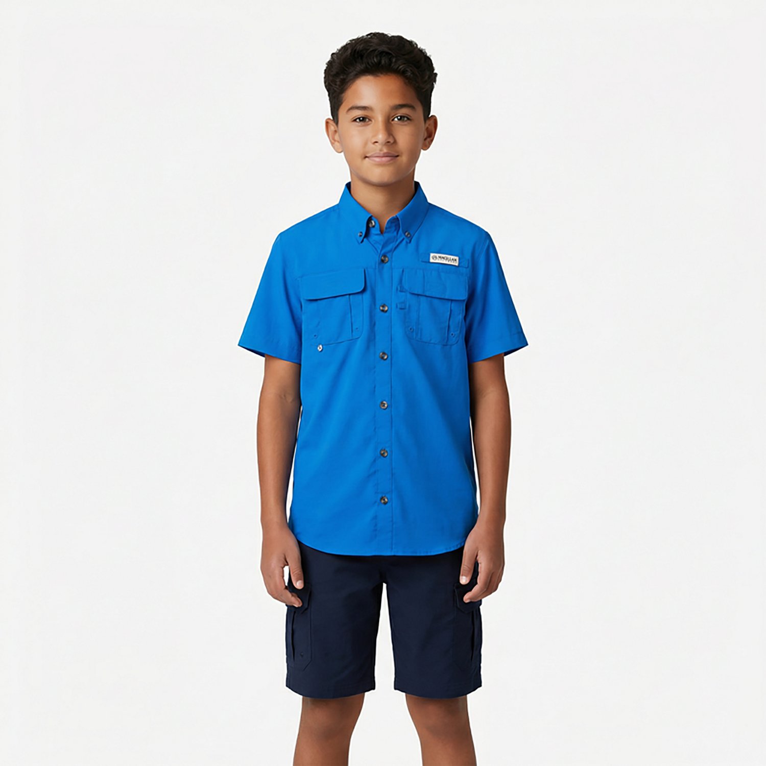 Magellan Outdoors Boys' Laguna Madre Button Down Shirt                                                                           - view number 2