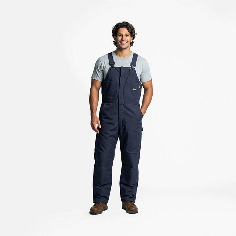 Berne Men's Flame Resistant Deluxe Bib Overalls
