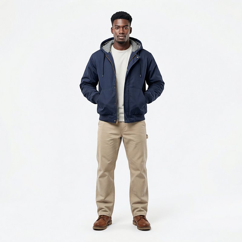 Berne Men's Flame Resistant Hooded Jacket